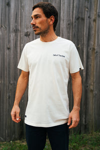 BORDADO Beige - T-shirt en coton biologique