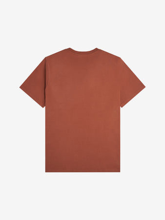 BASICS T-shirt terra cotta