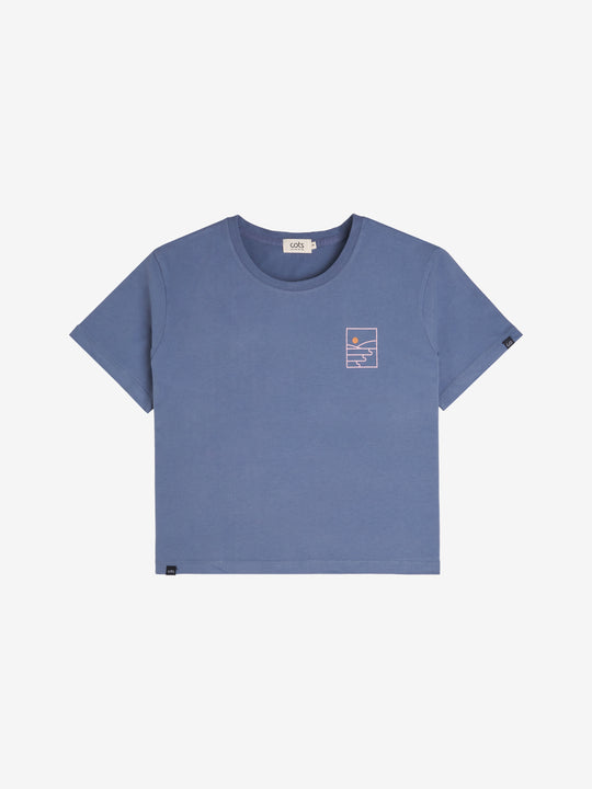 BAY T-shirt iron blue femme
