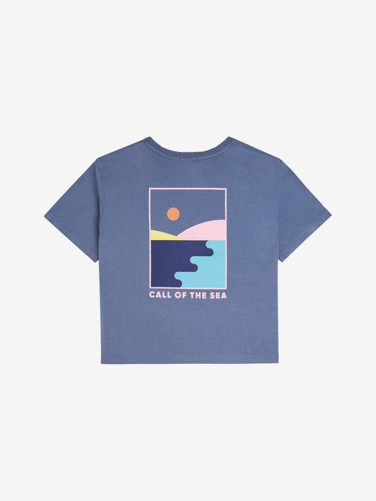 BAY T-shirt iron blue femme