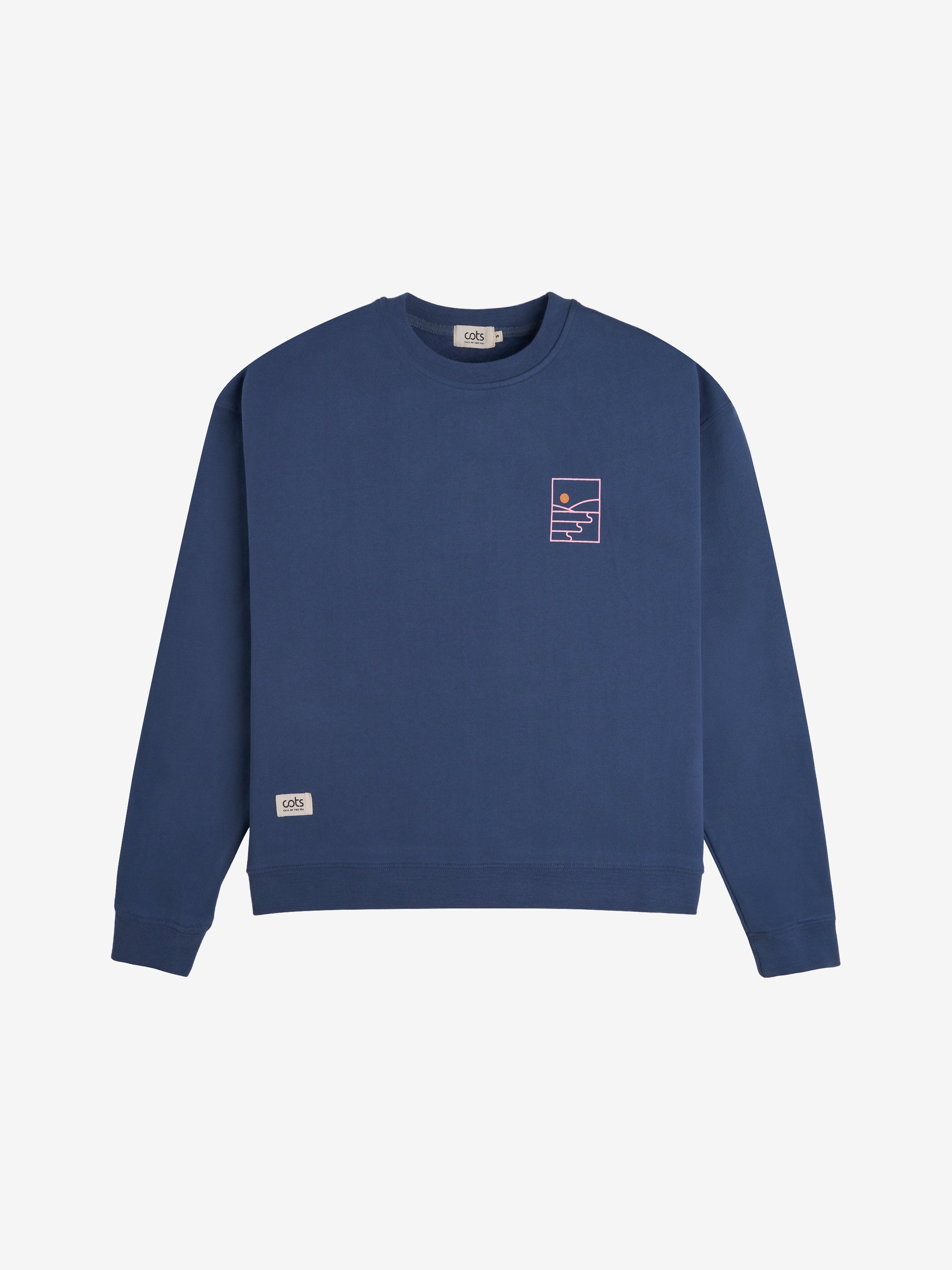 BAY Sweat raglan blue femme