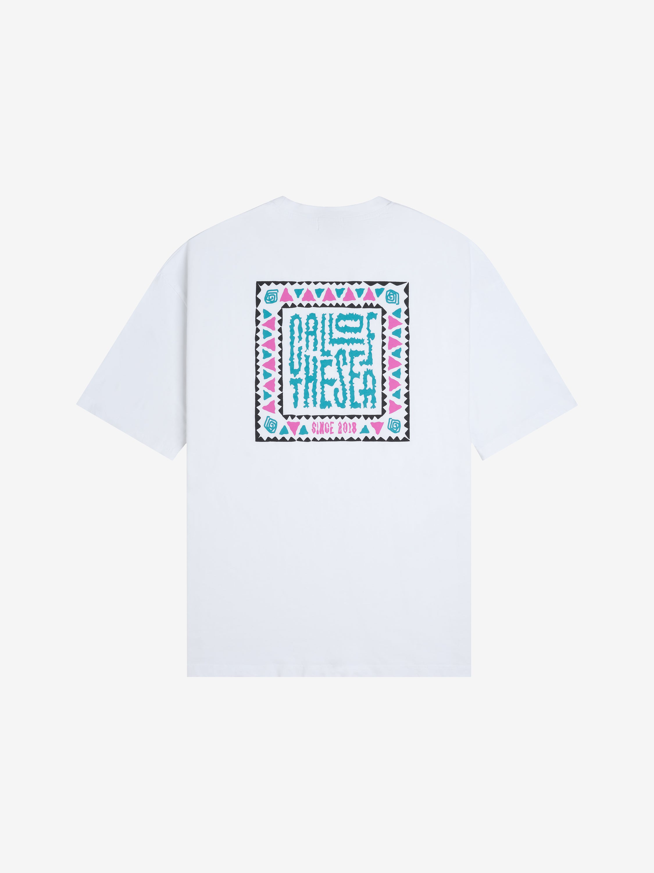BOXY RETRO T-shirt blanc