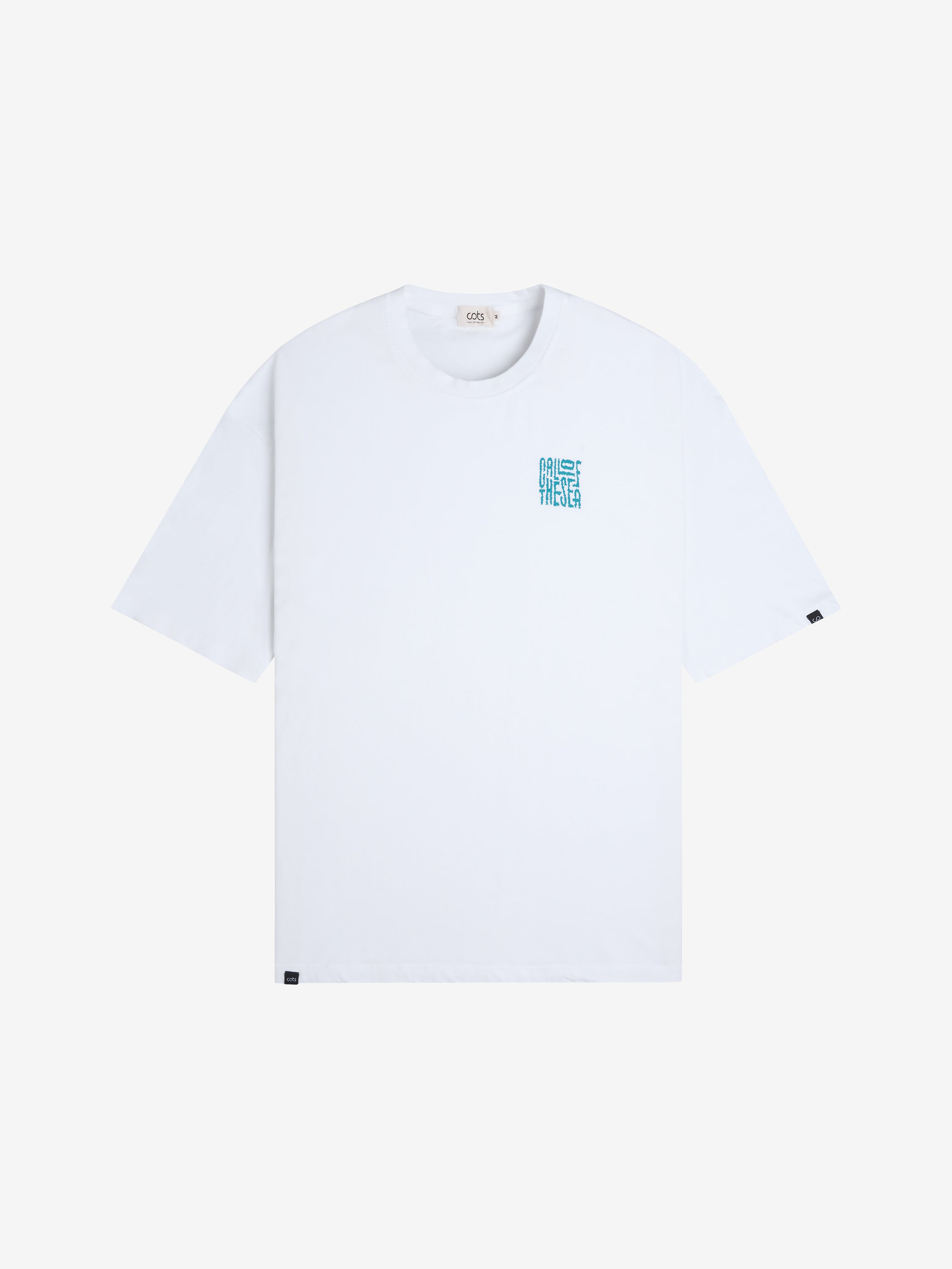 BOXY RETRO T-shirt blanc