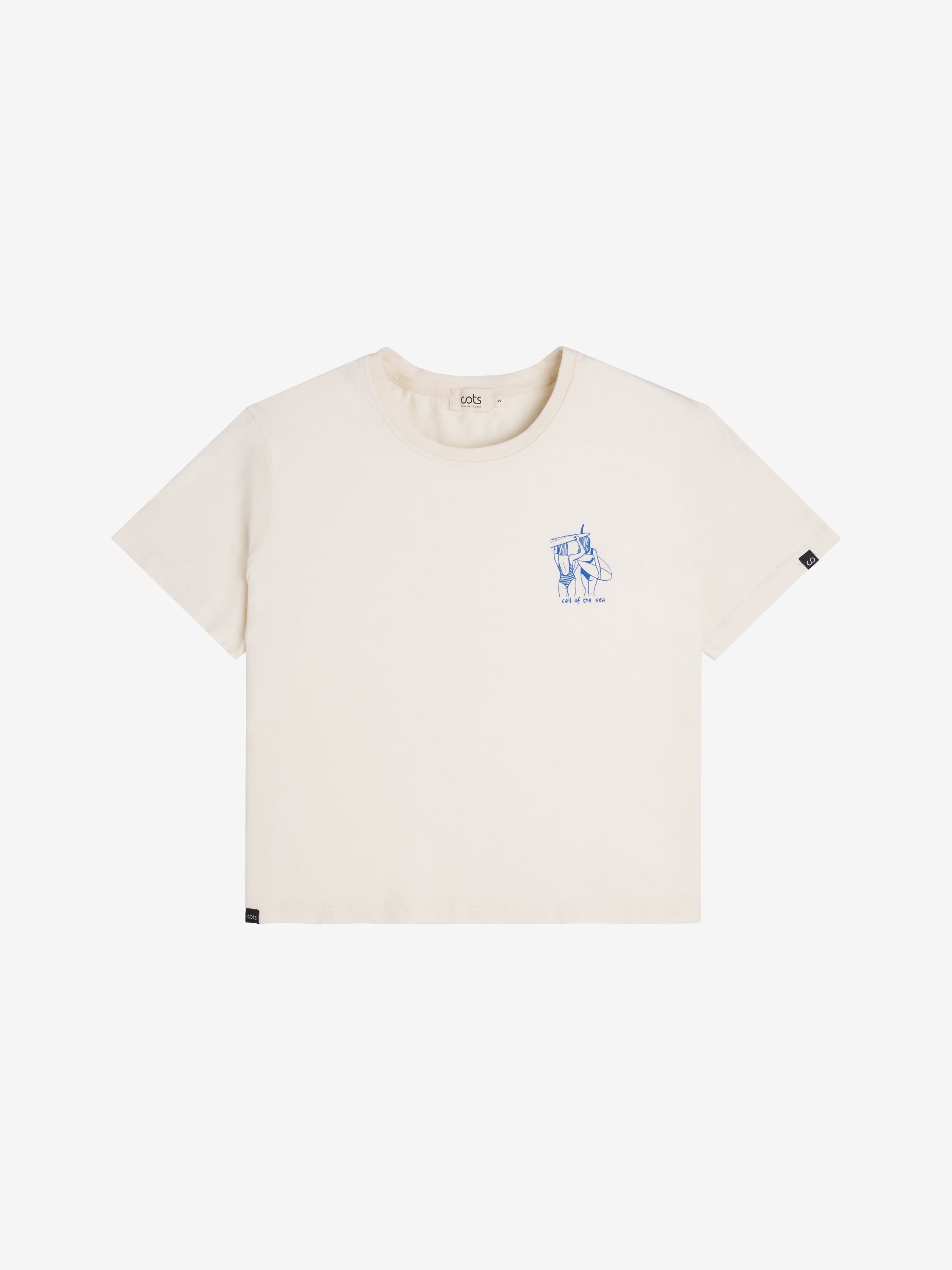 CHICK SURFEUSES T-shirt beige femme