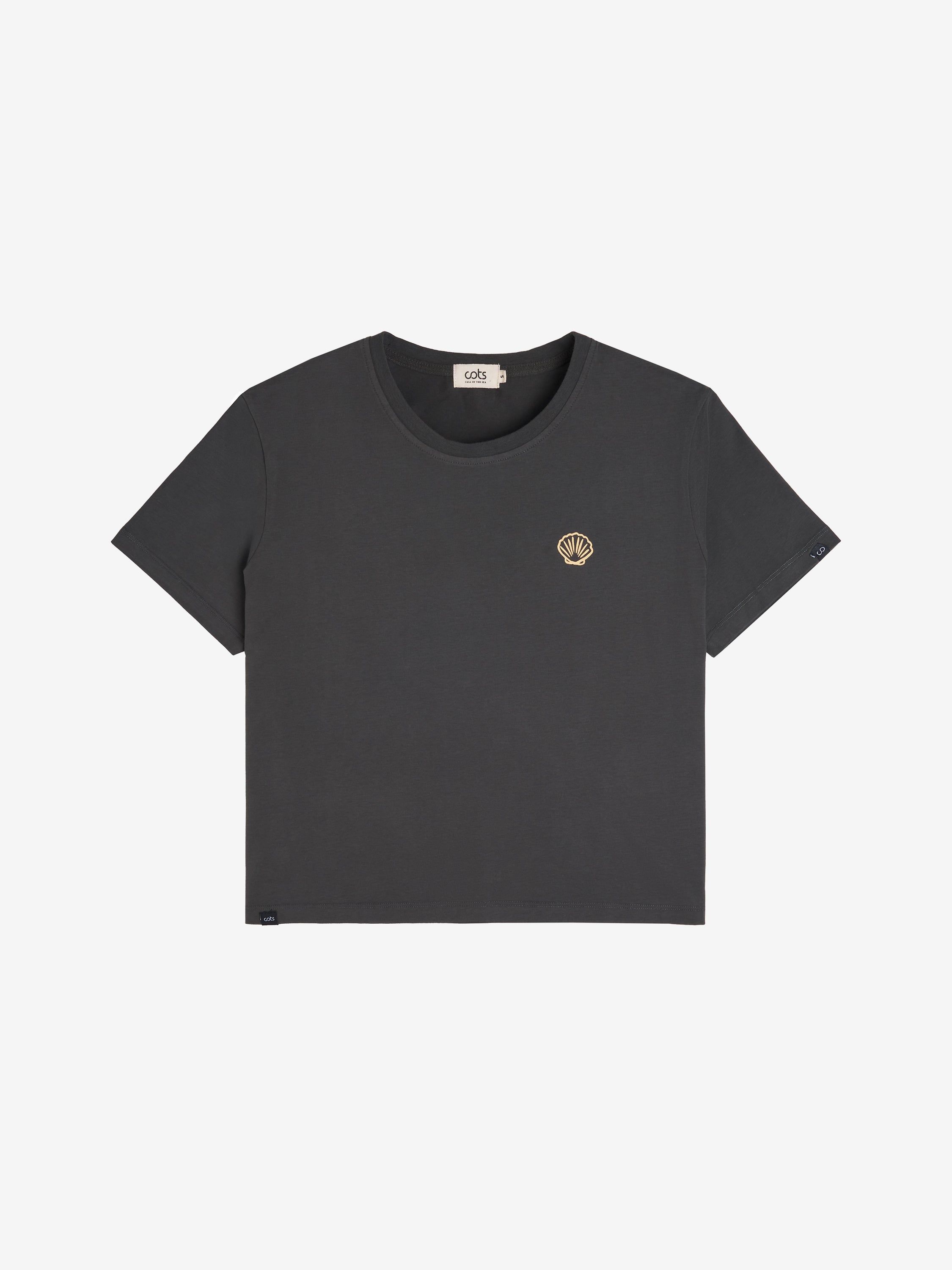 COQUILLAGE T-shirt anthracite femme