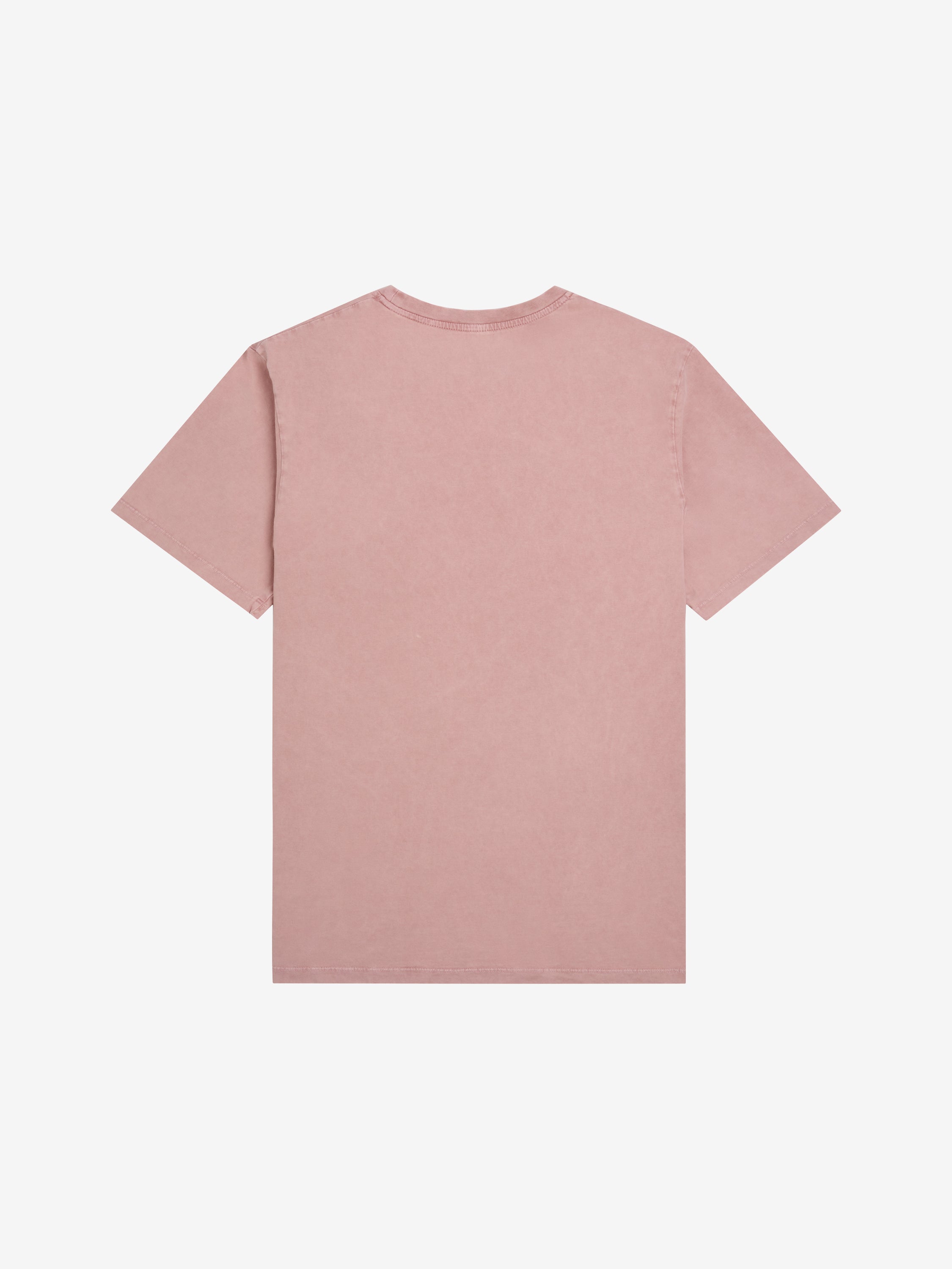 FADED T-shirt framboise