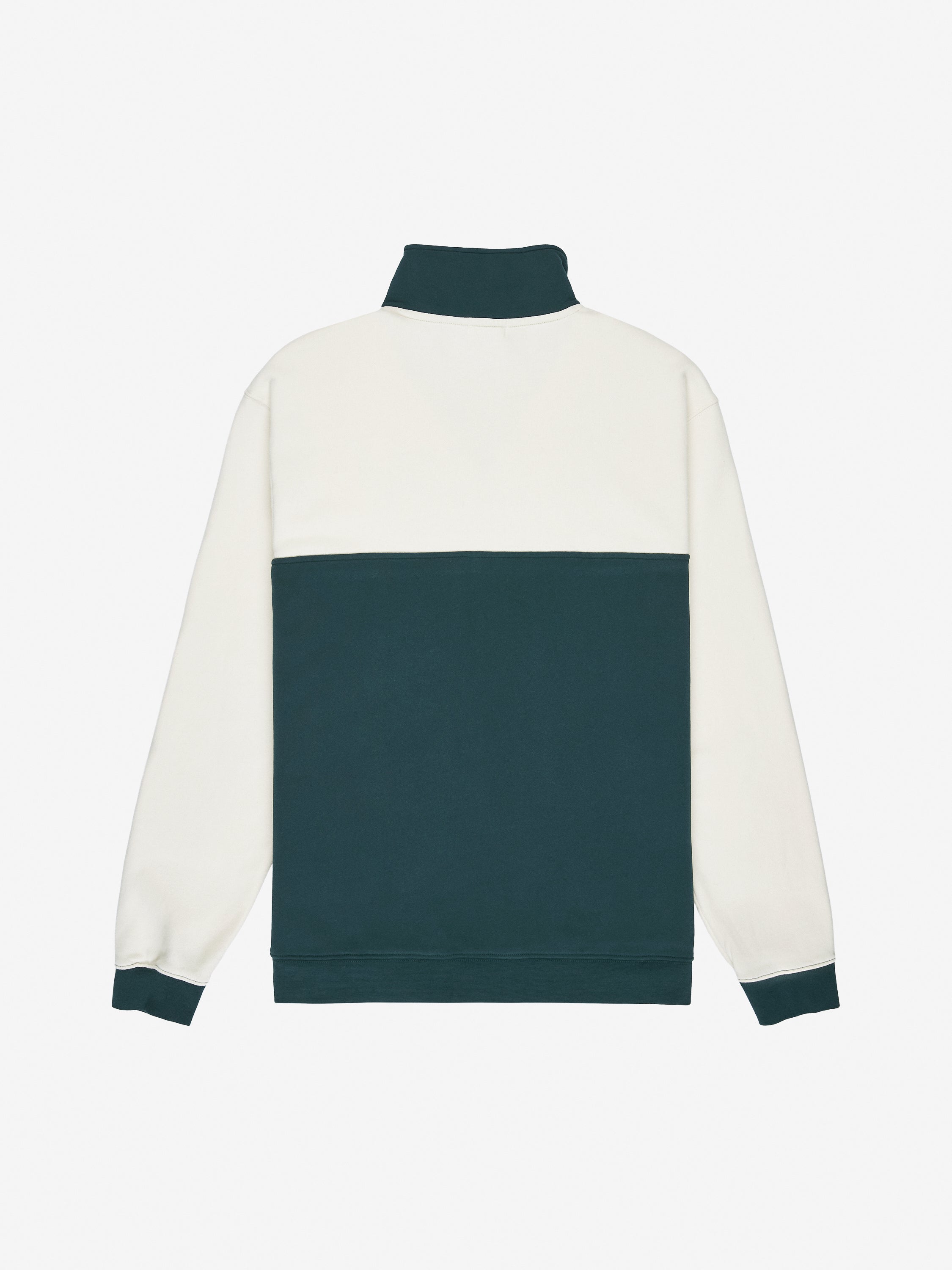 COTS Quarter-zip beige / forêt