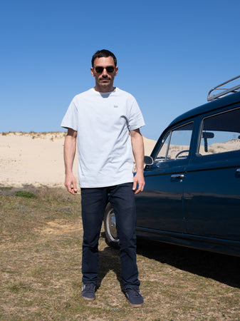 RAYURES T-shirt bleu