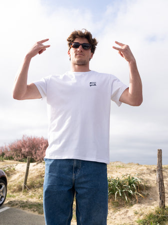 HOME T-shirt blanc