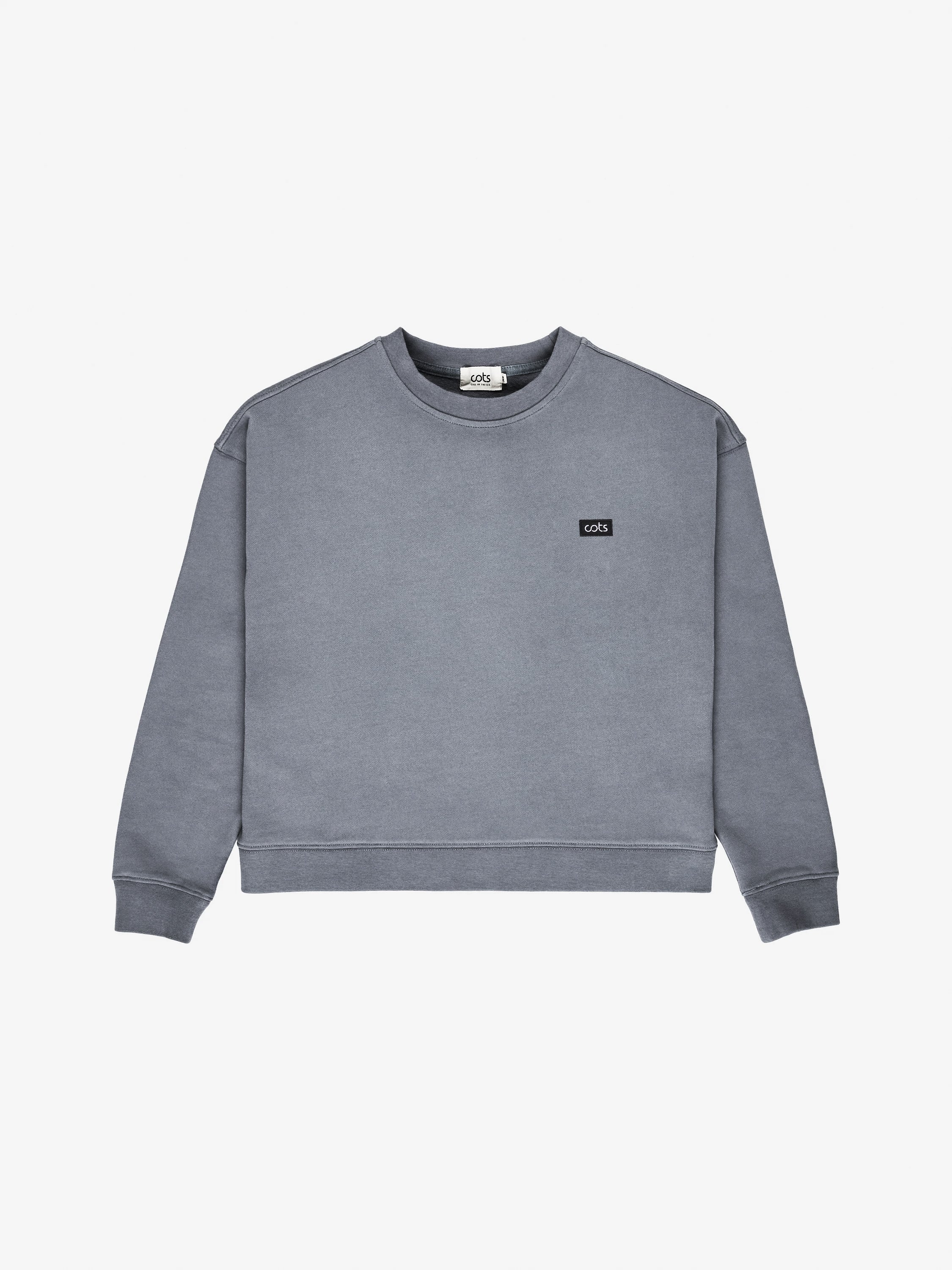 FADED Sweat raglan duck blue femme