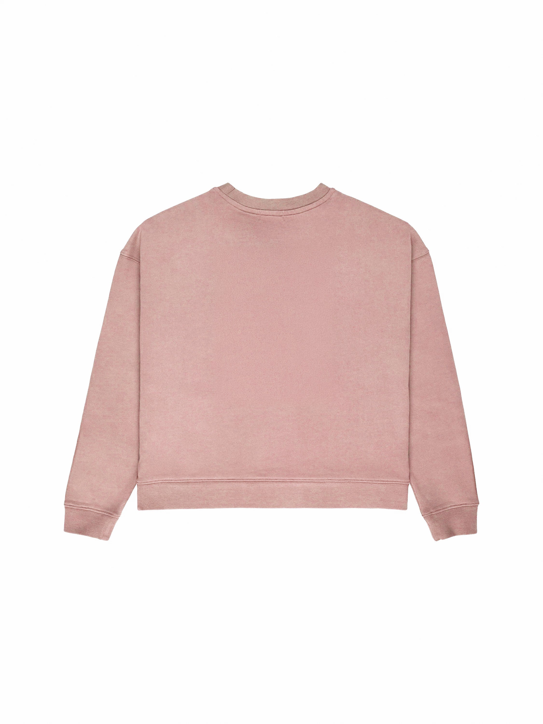 FADED Sweat raglan framboise femme
