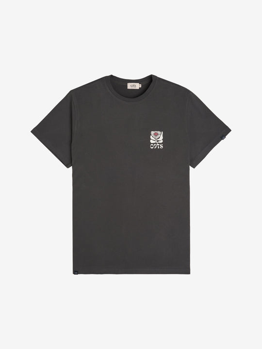FLOWER T-shirt anthracite