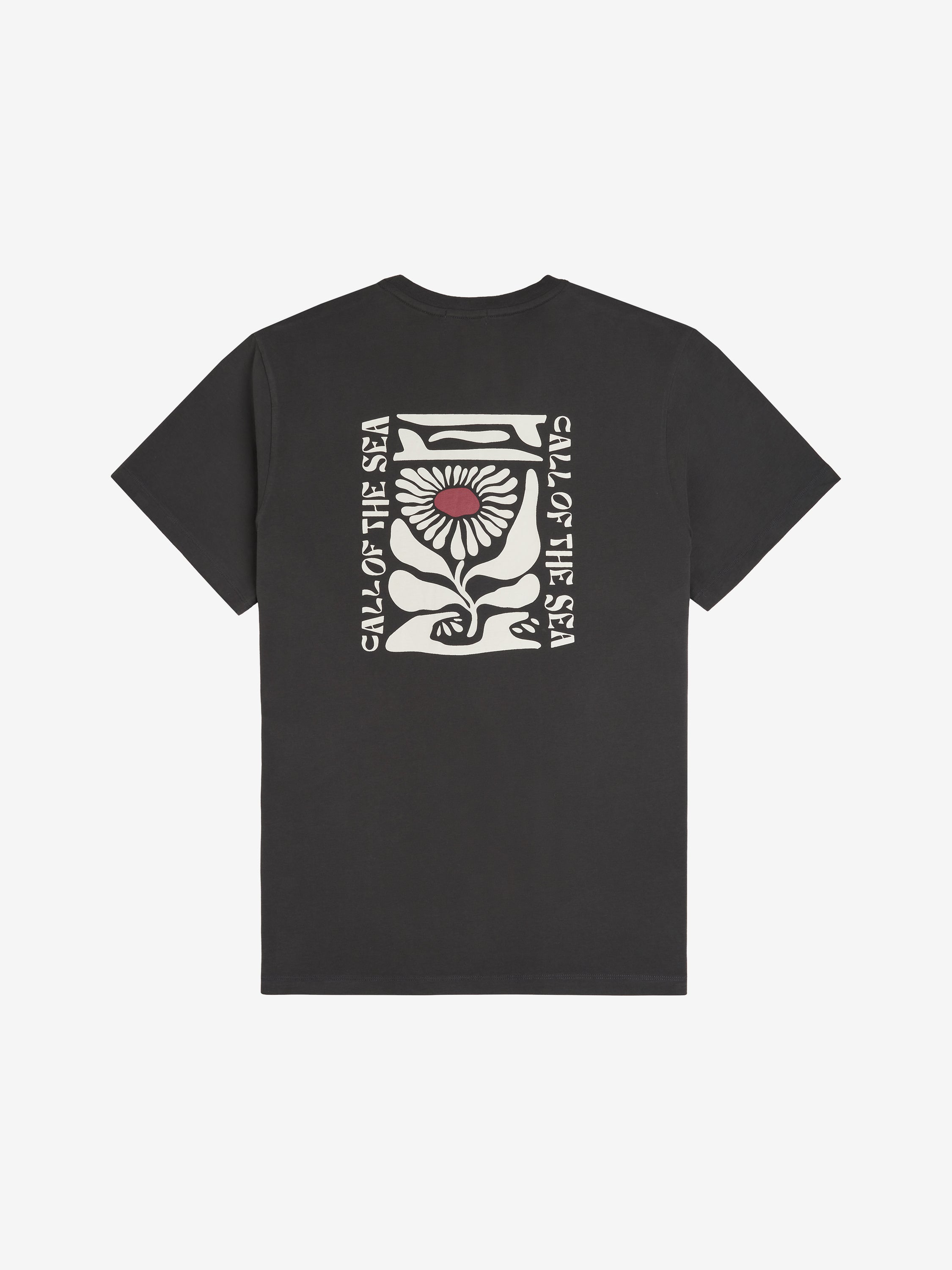 FLOWER T-shirt anthracite