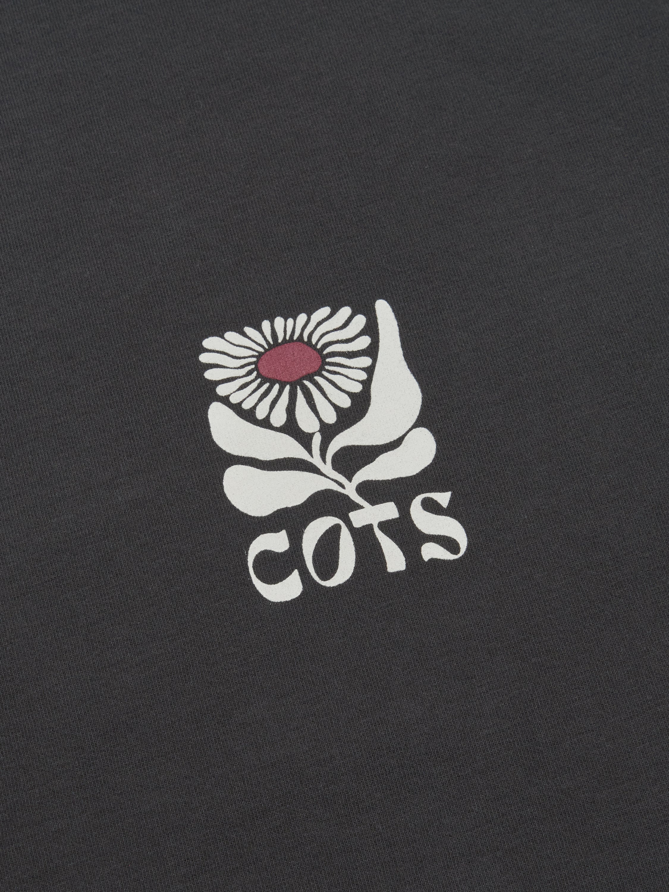 FLOWER T-shirt anthracite