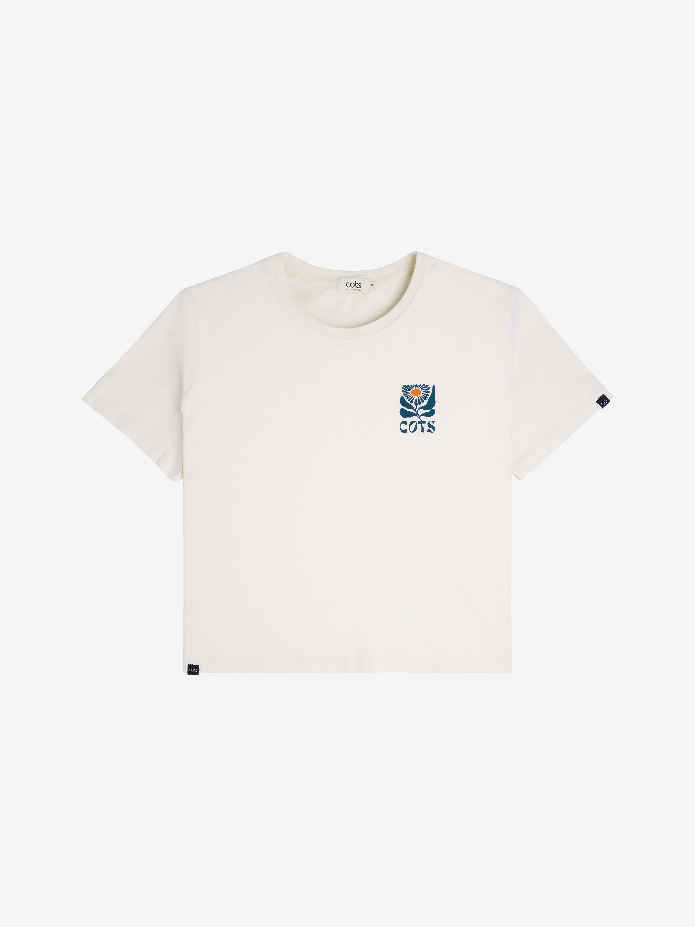 FLOWER T-shirt beige femme