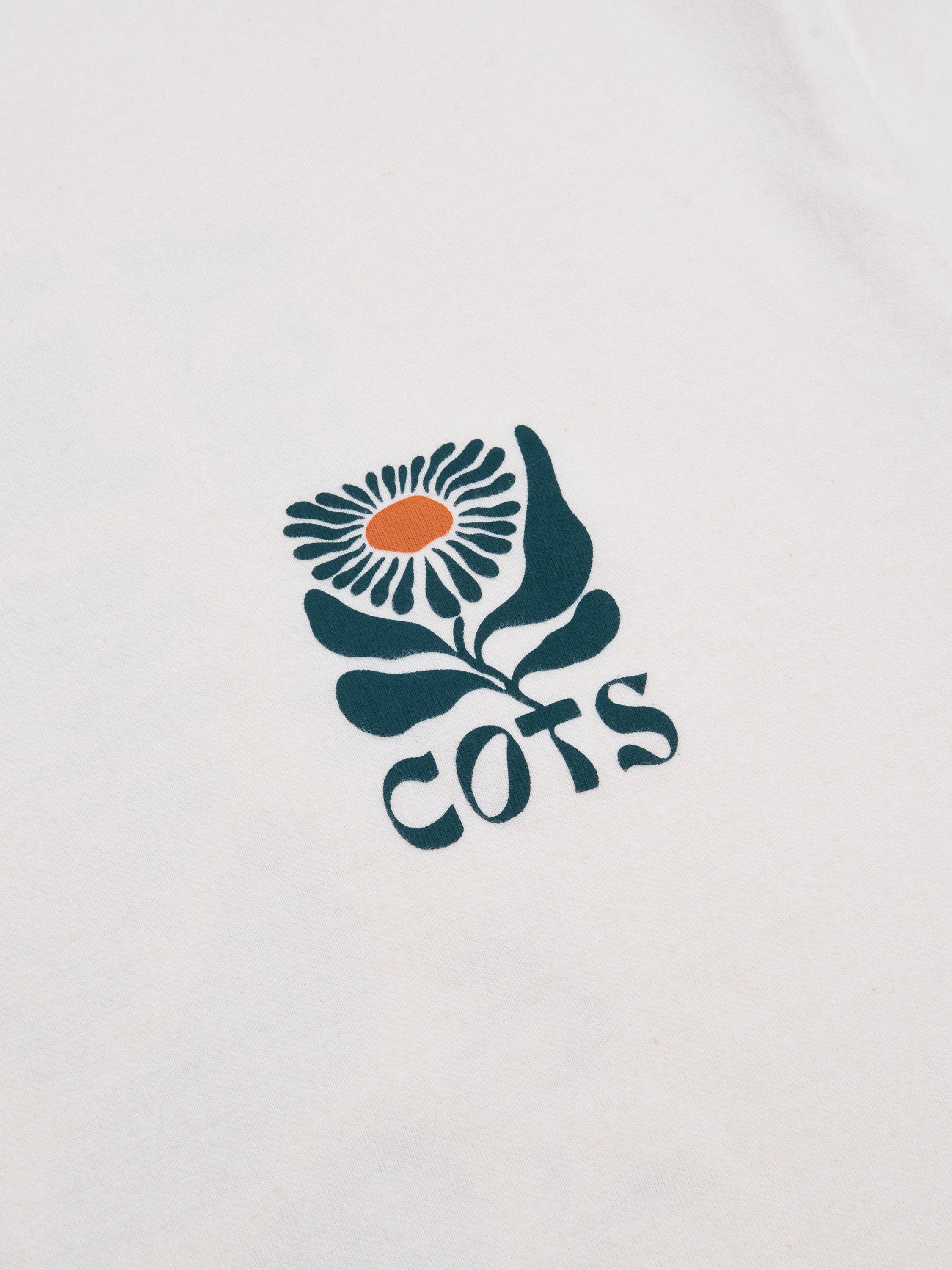 FLOWER T-shirt beige