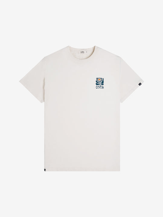 FLOWER T-shirt beige