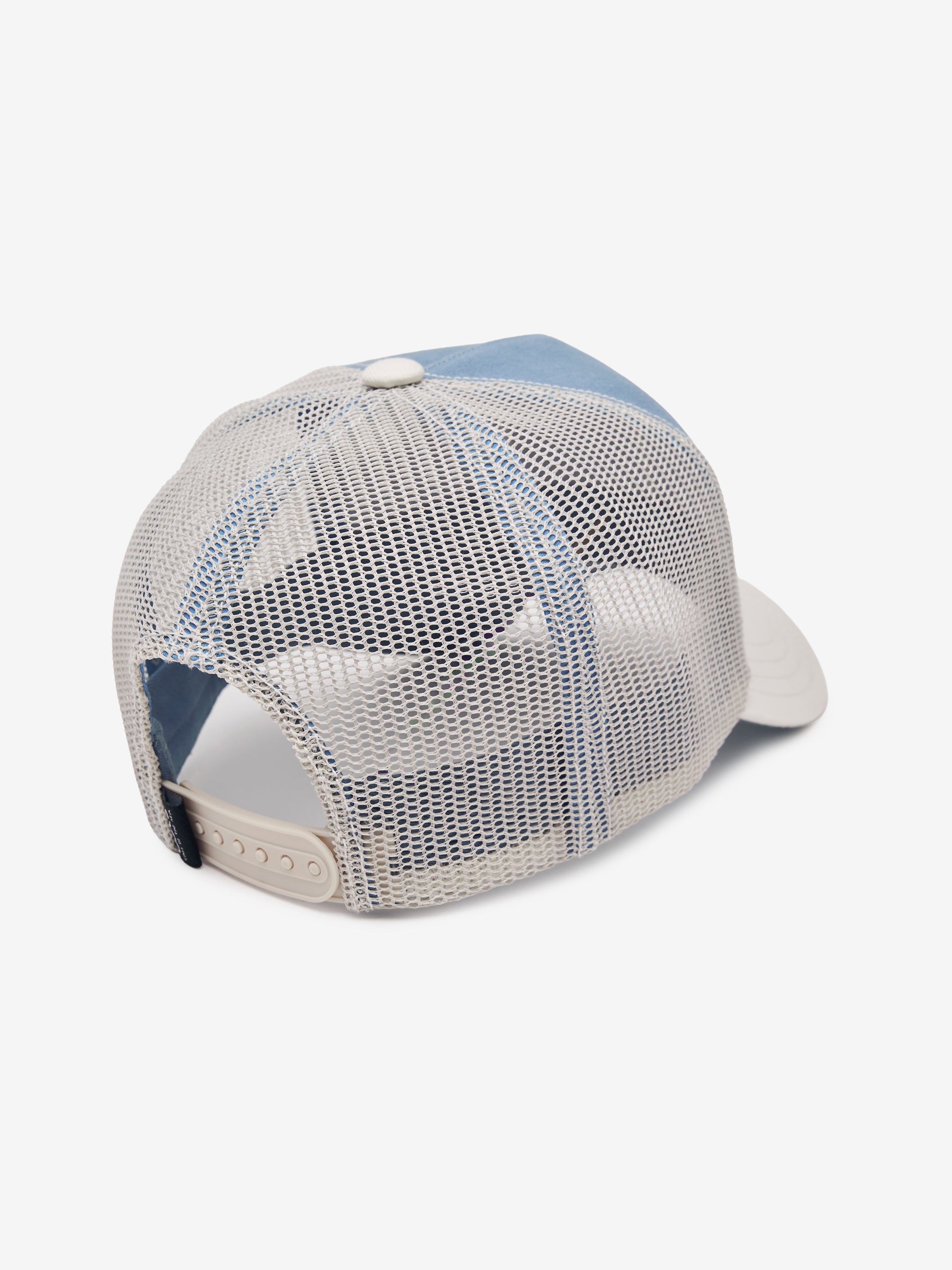 FLOWER Casquette trucker bleu
