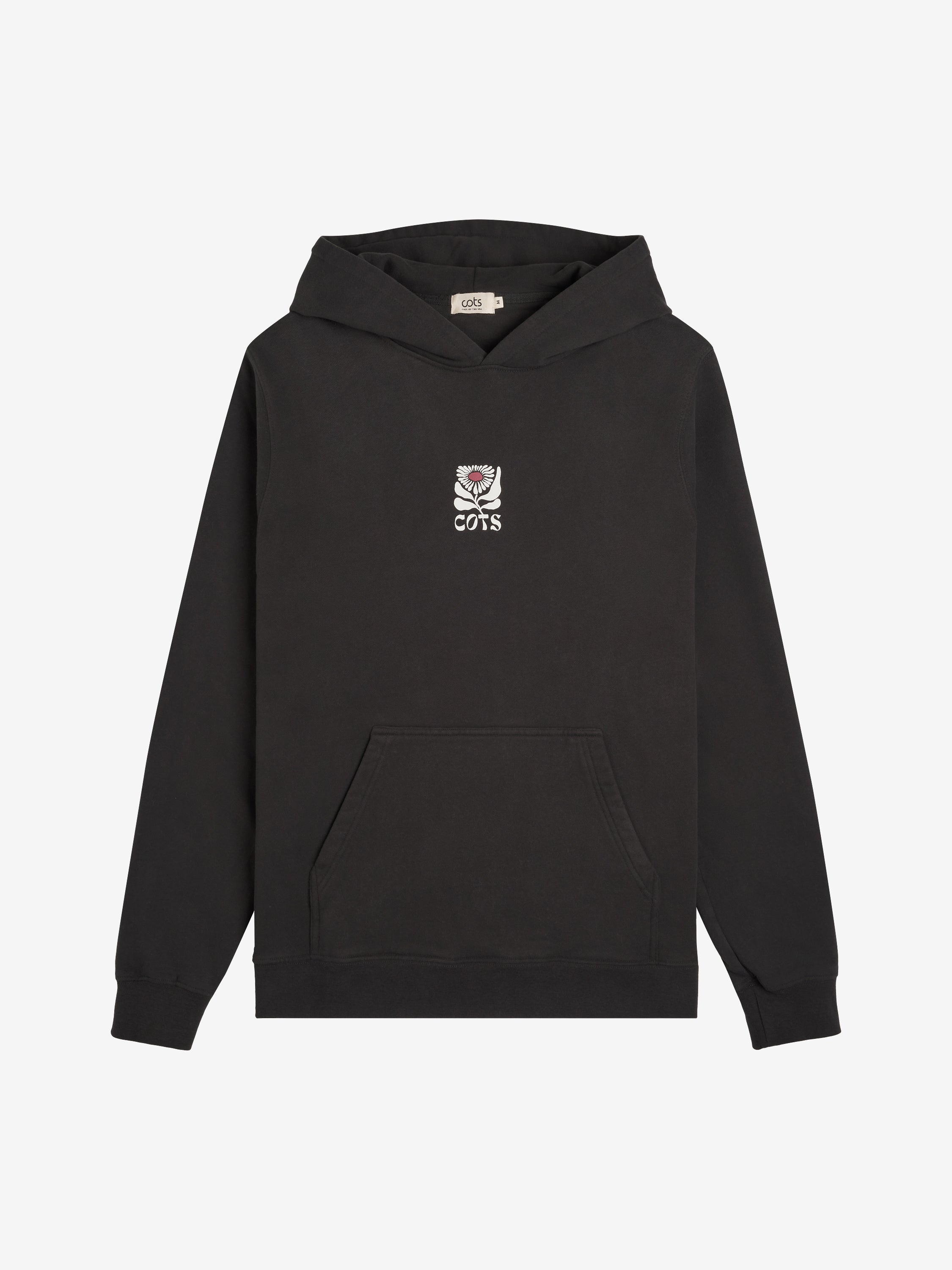 FLOWER Hoodie anthracite