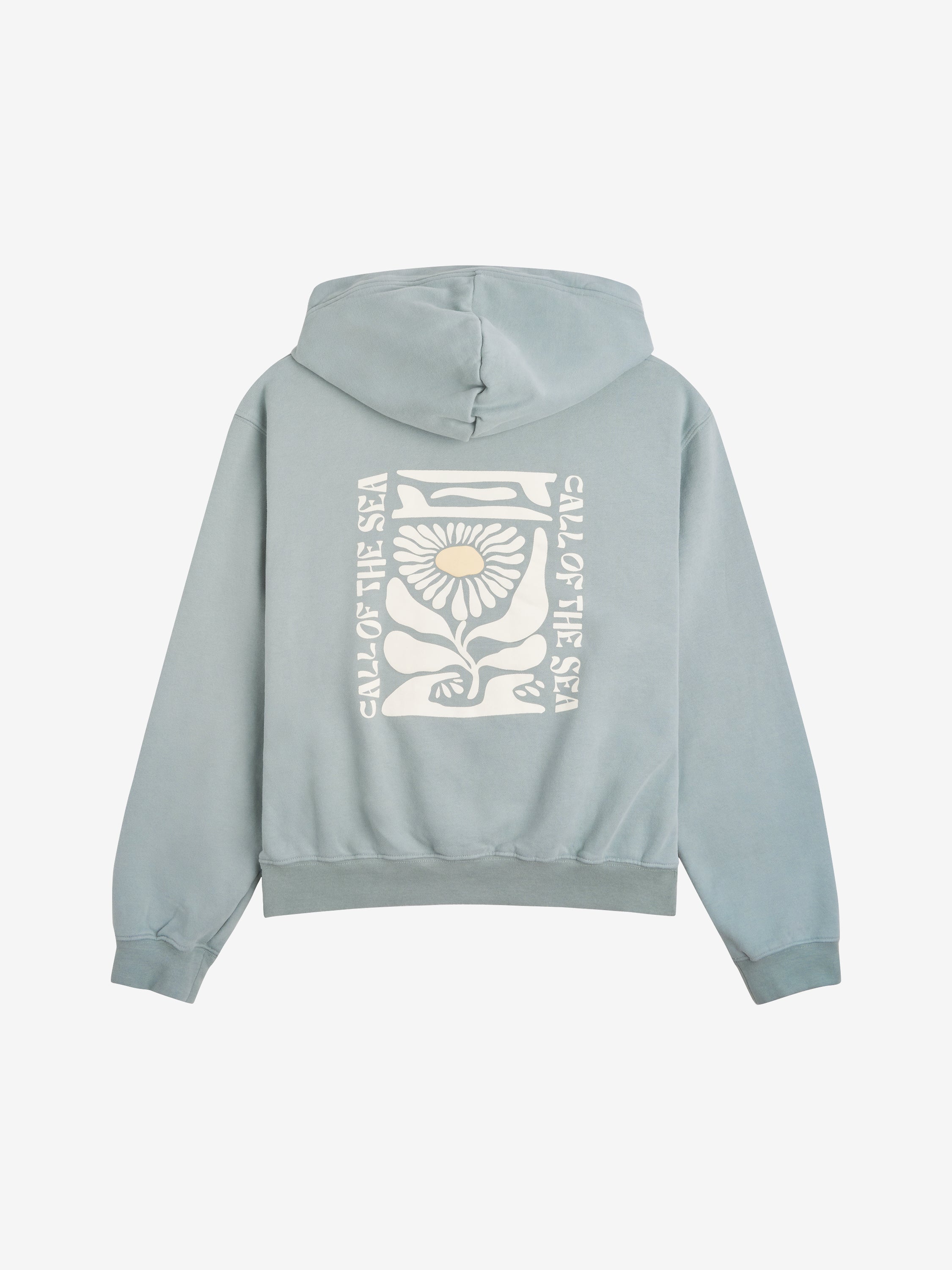 FLOWER Hoodie steel blue femme