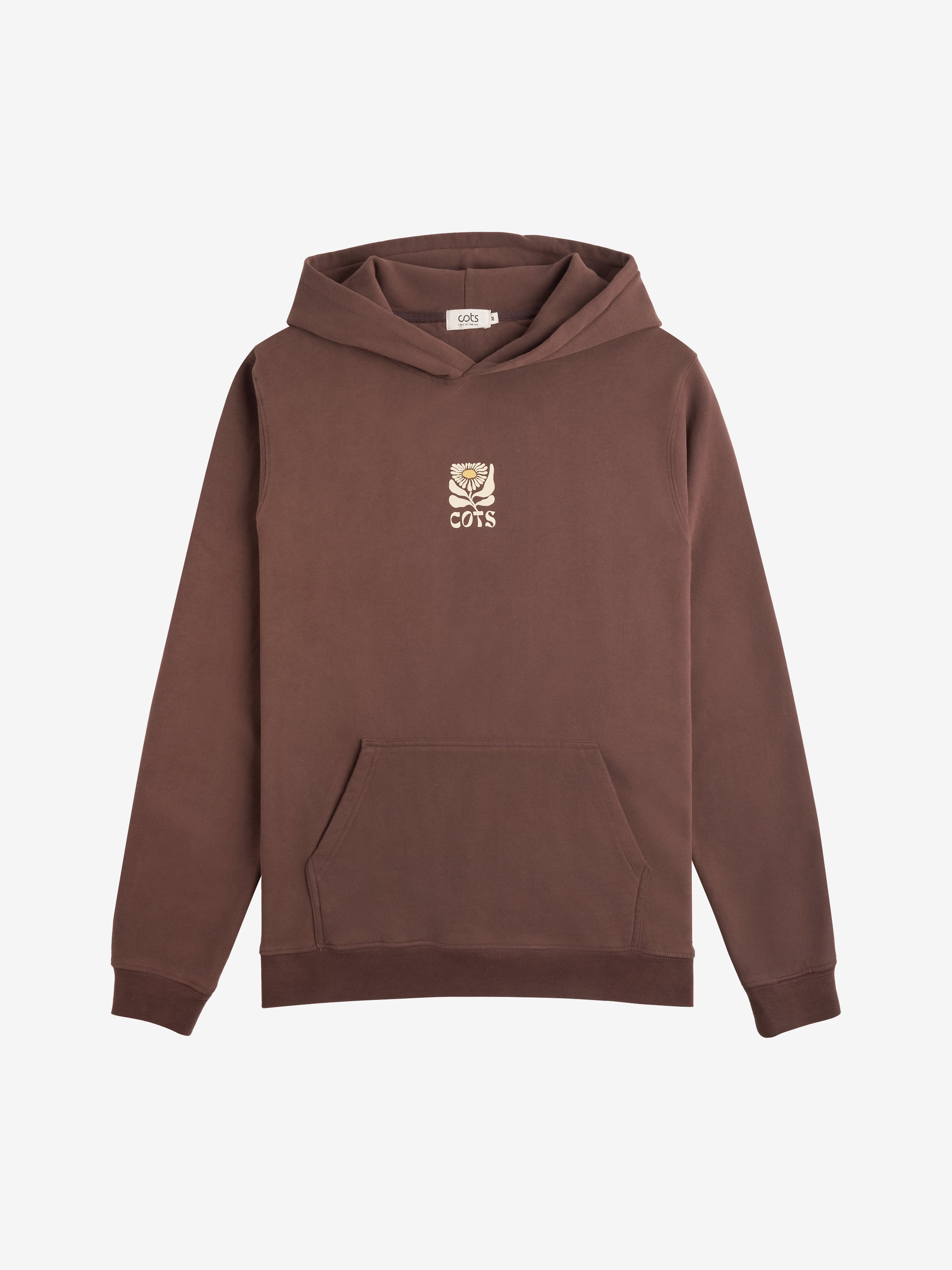 FLOWER Hoodie marron