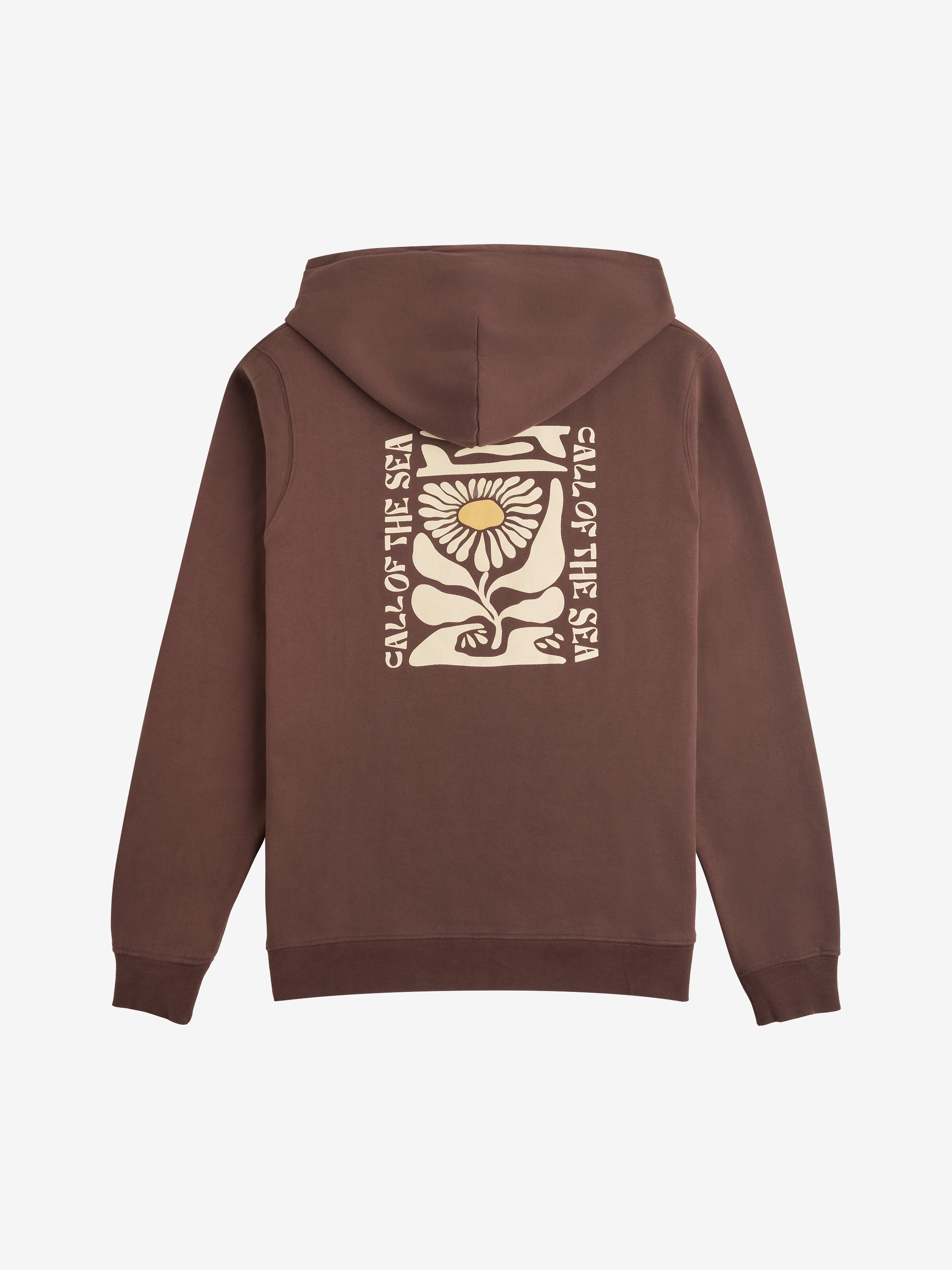 FLOWER Hoodie marron