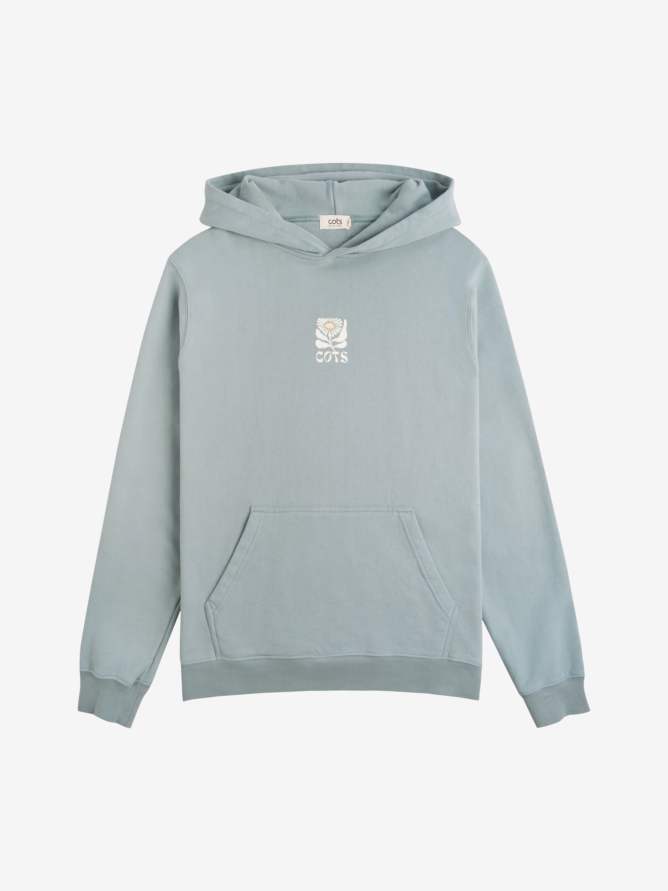 FLOWER Hoodie Steel blue