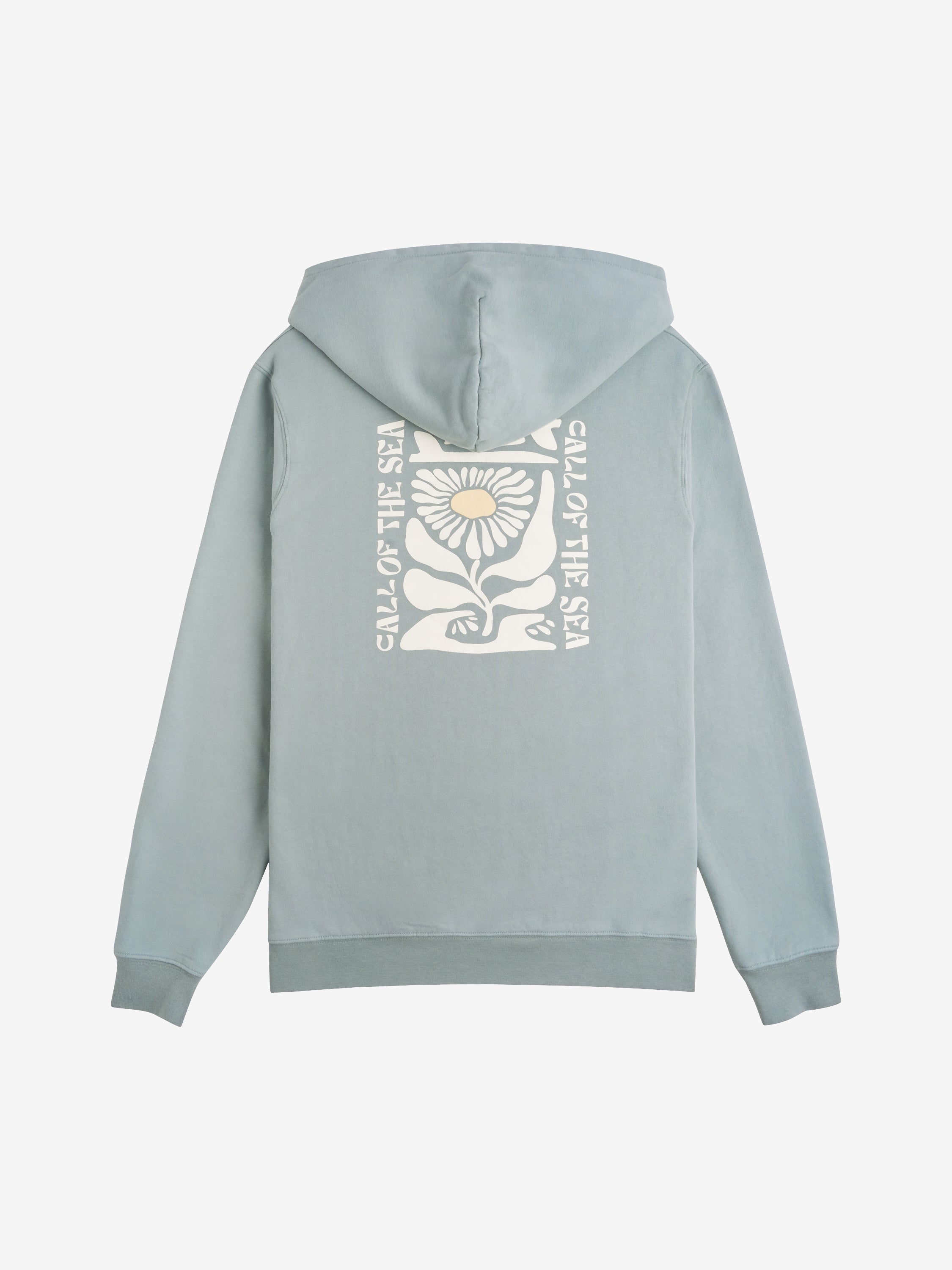 FLOWER Hoodie Steel blue