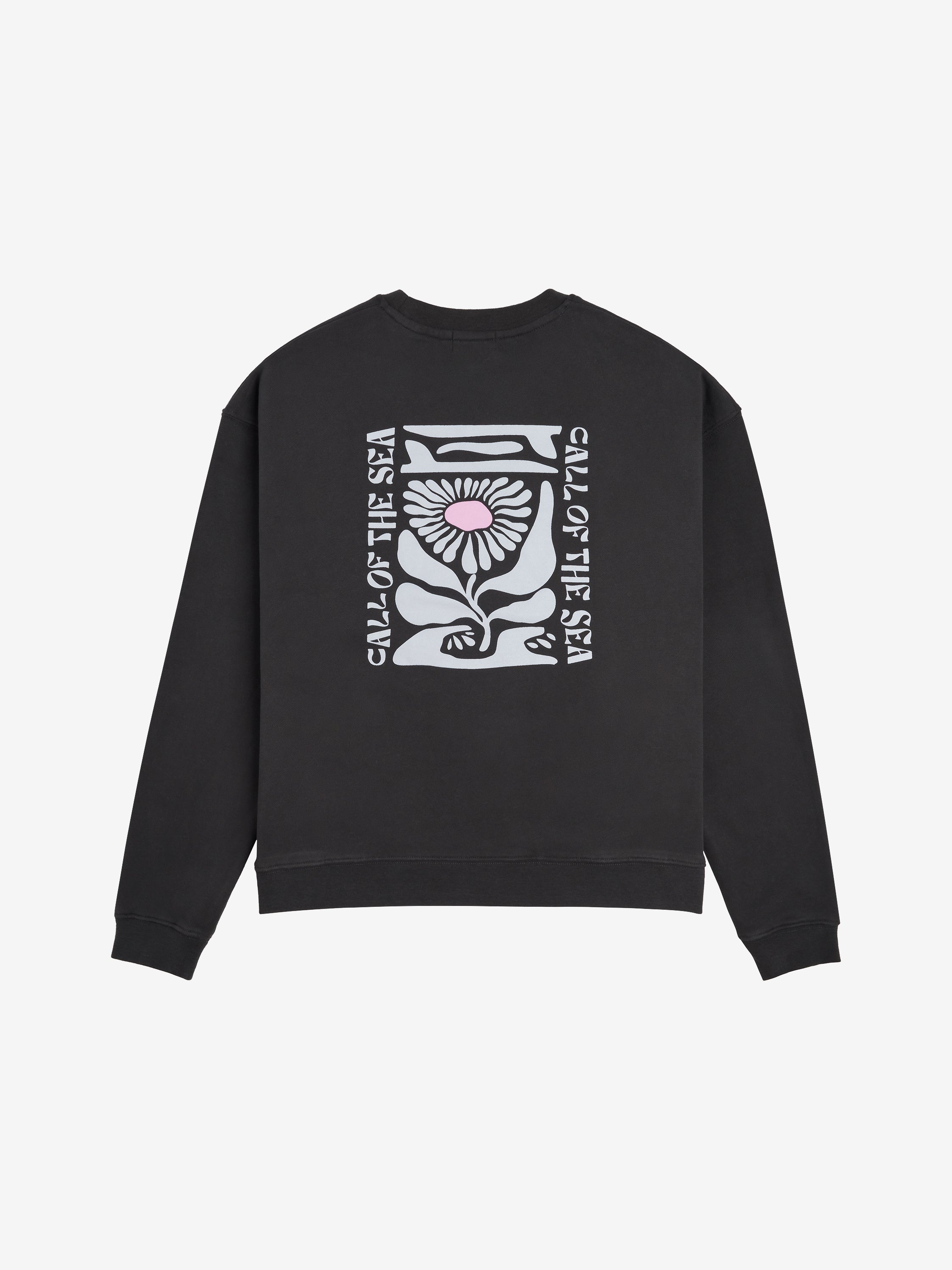 FLOWER Sweat raglan anthracite femme