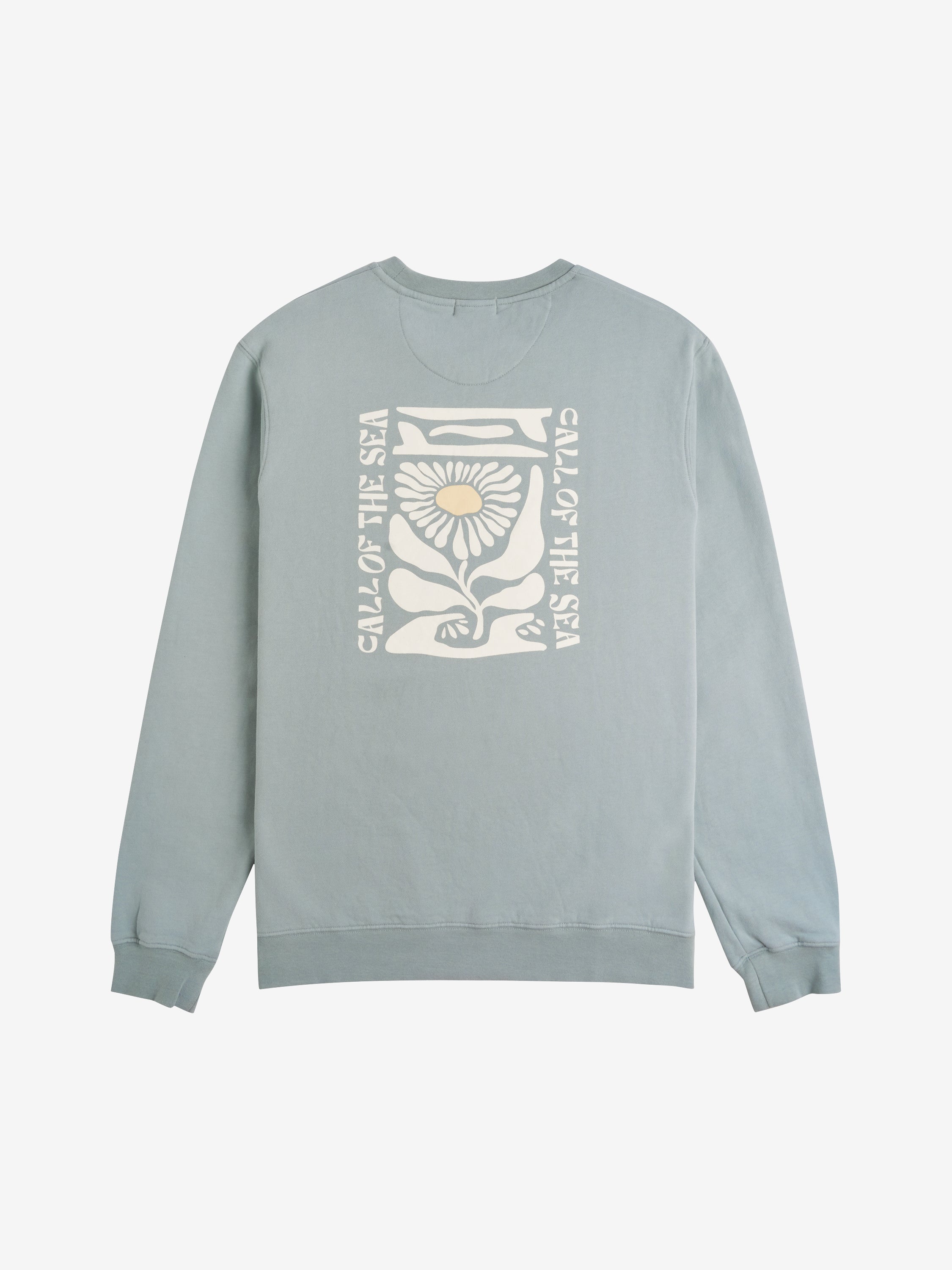 FLOWER Sweat steel blue
