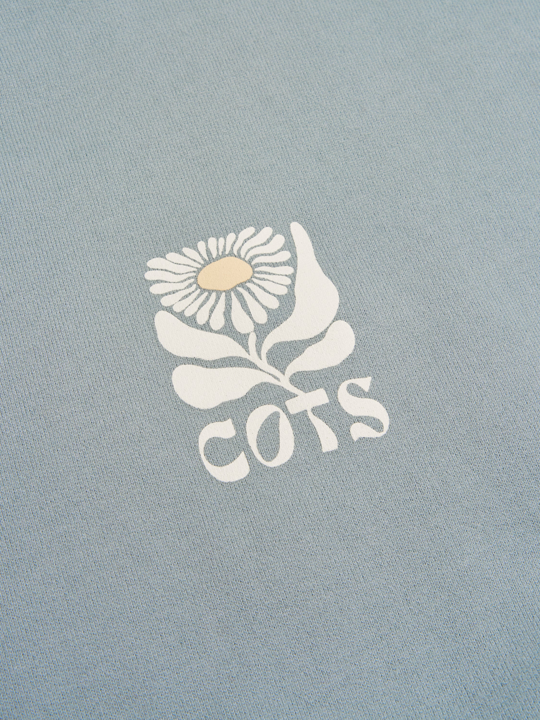 FLOWER Sweat steel blue