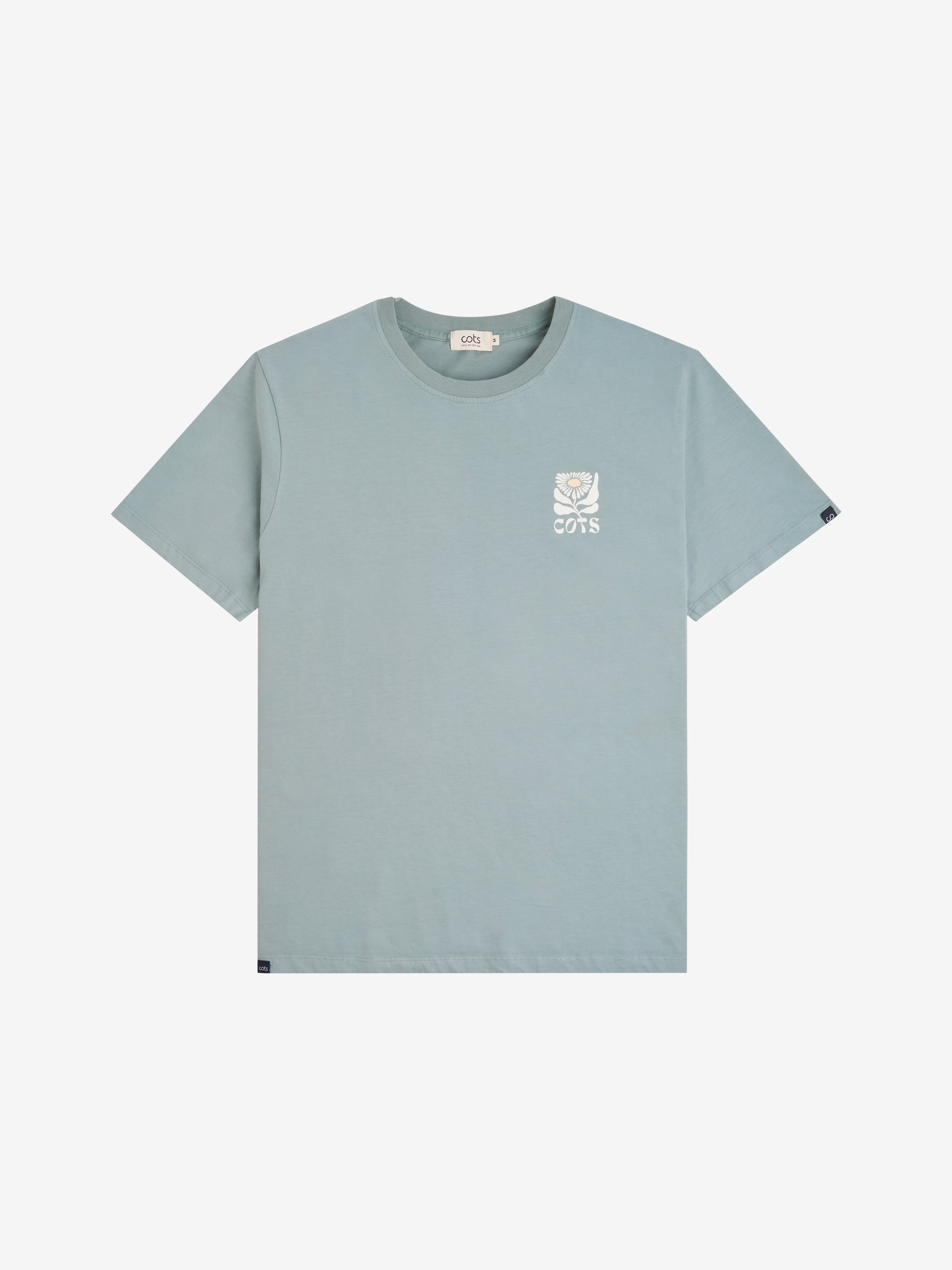 FLOWER T-shirt steel blue