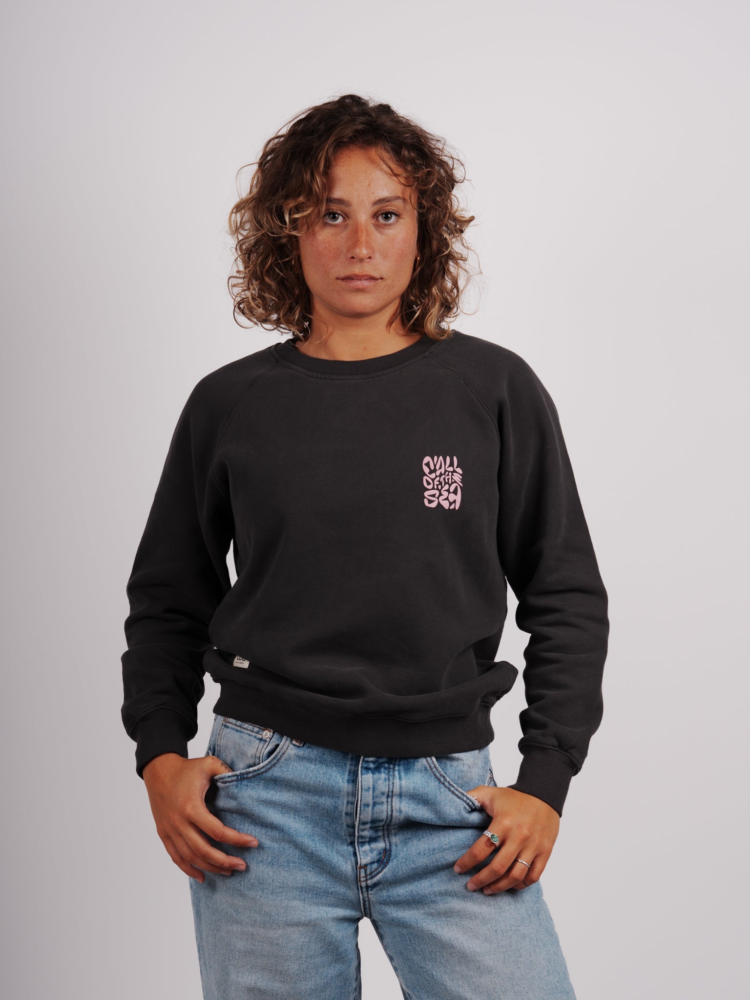 GRAFF Sweat raglan anthracite femme