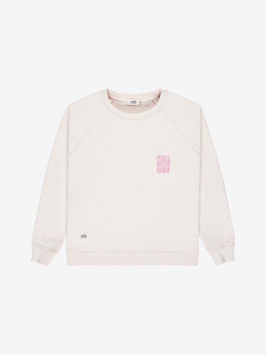 GRAFF Sweat raglan beige femme