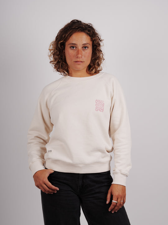 GRAFF Sweat raglan beige femme