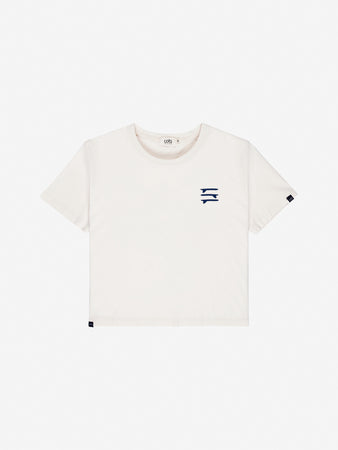 HOME T-shirt beige femme