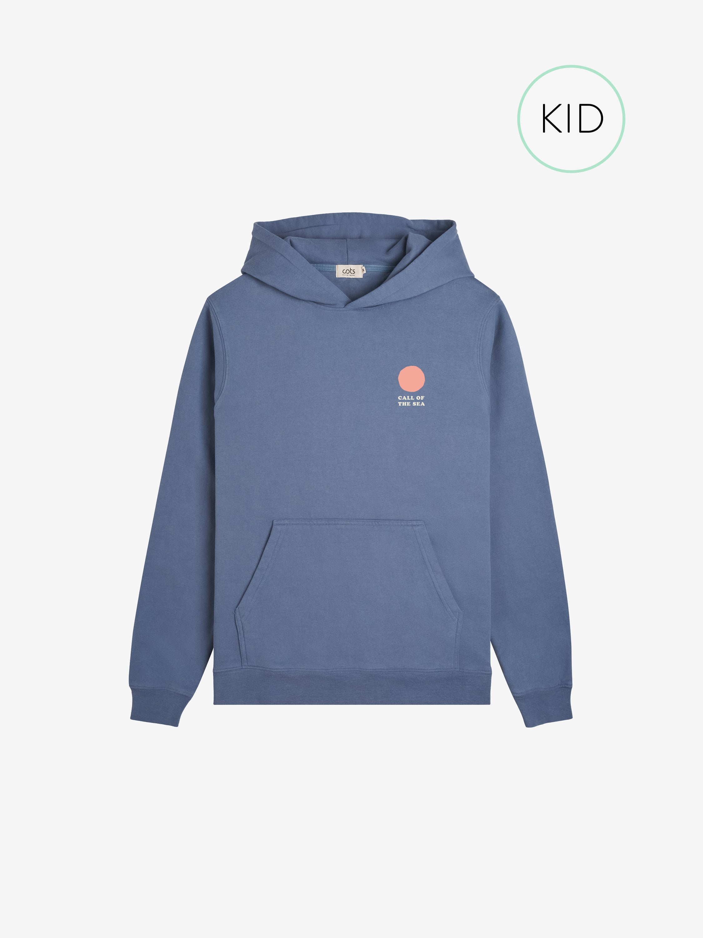 HORIZON Hoodie iron blue Kids