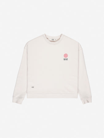 HORIZON Sweat raglan beige femme