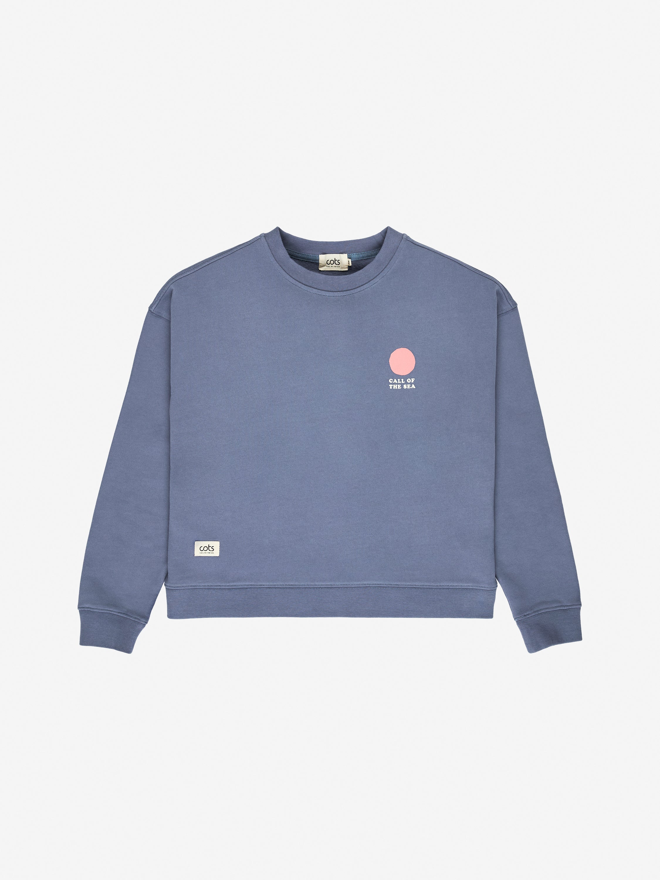 HORIZON Sweat raglan iron blue femme