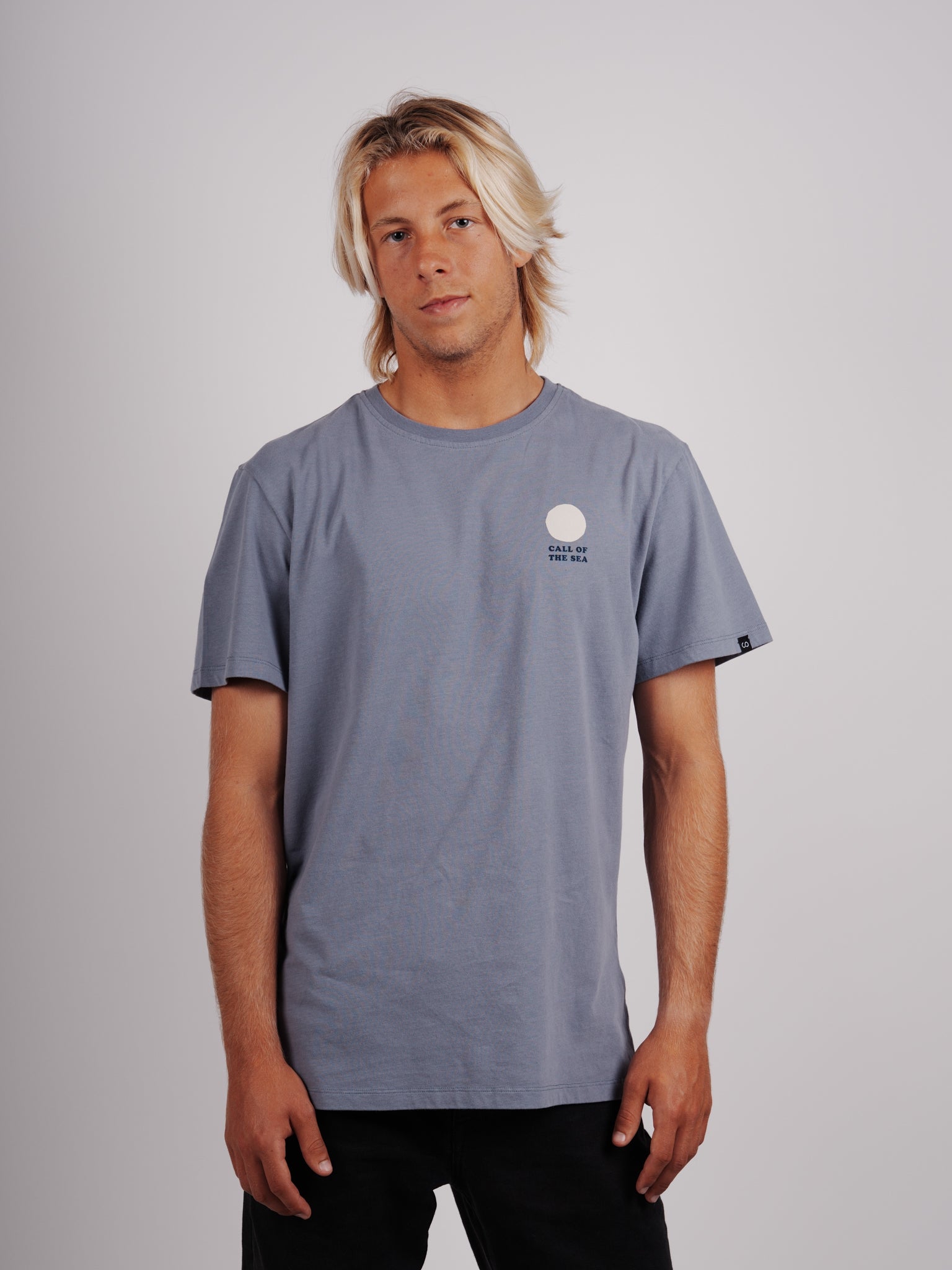 HORIZON T-shirt bleu