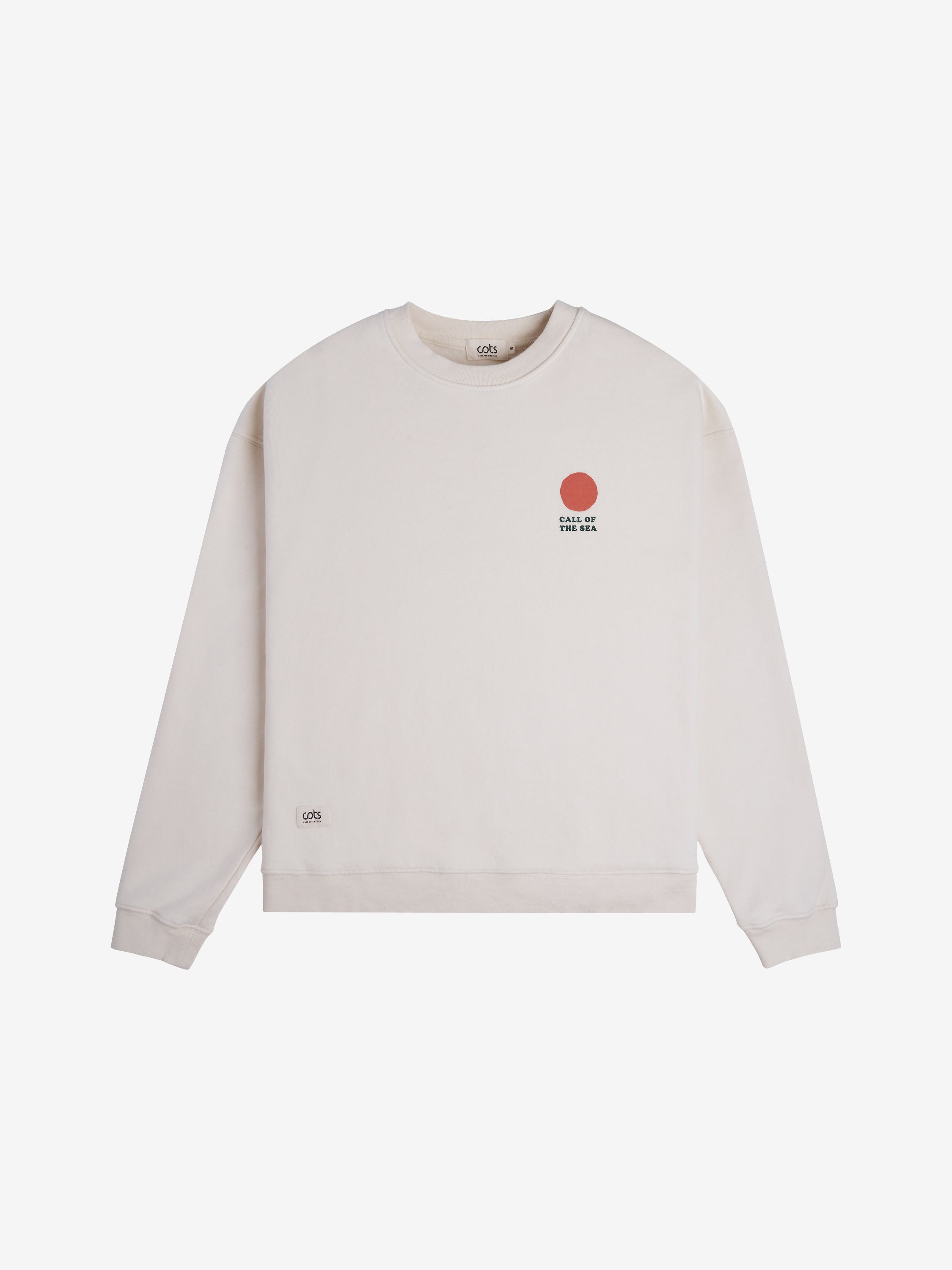 HORIZON Sweat raglan beige femme