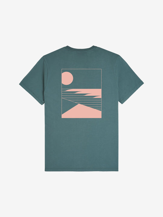 LIGNES T-shirt vert revolution