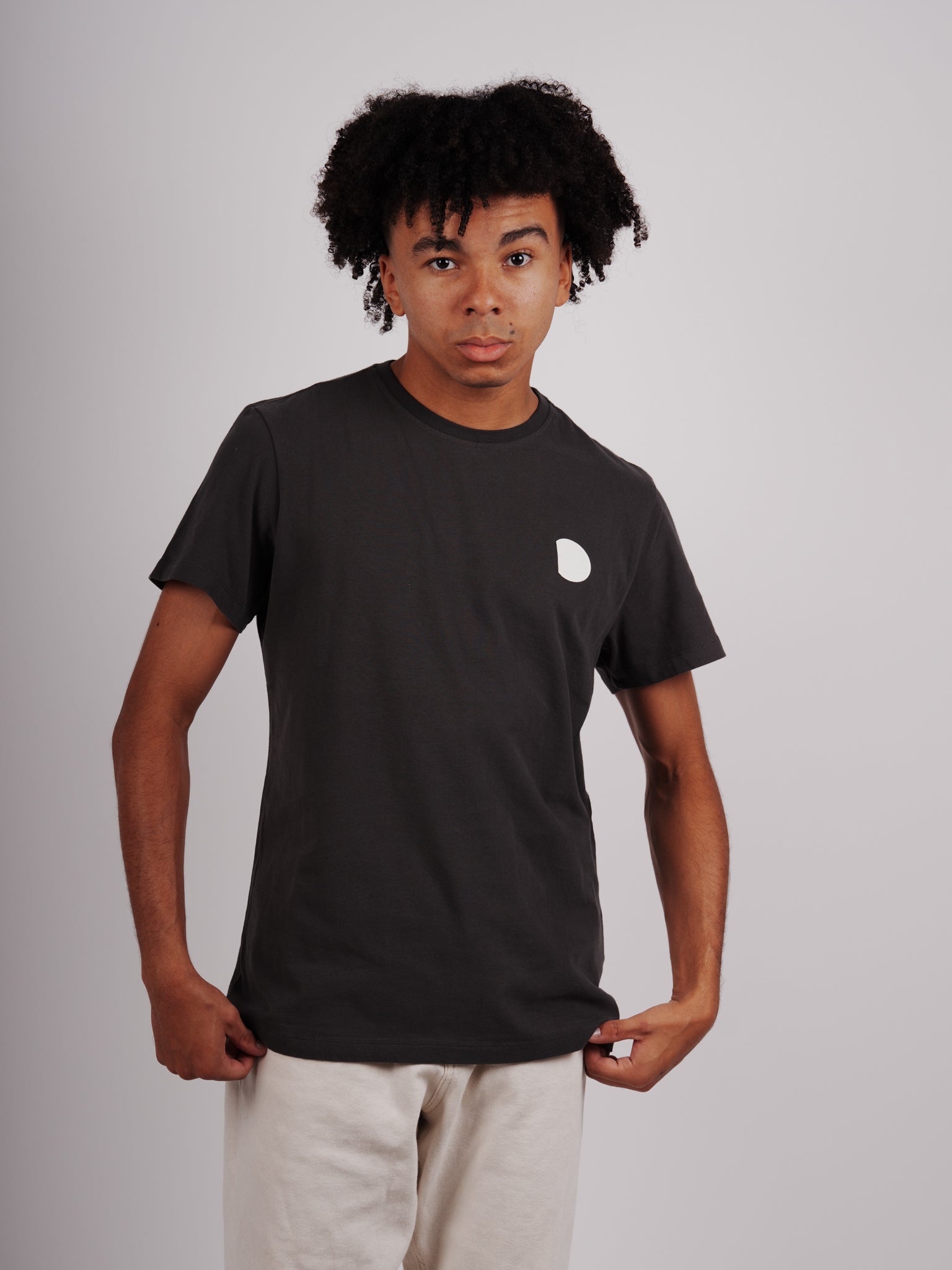 LIGNES T-shirt anthracite