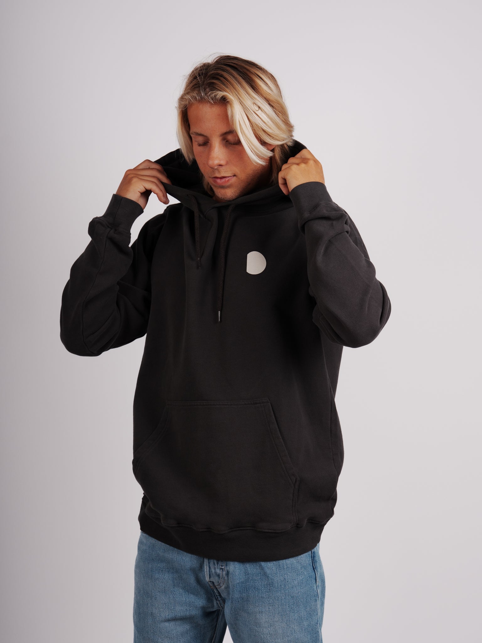 LIGNES Hoodie anthracite