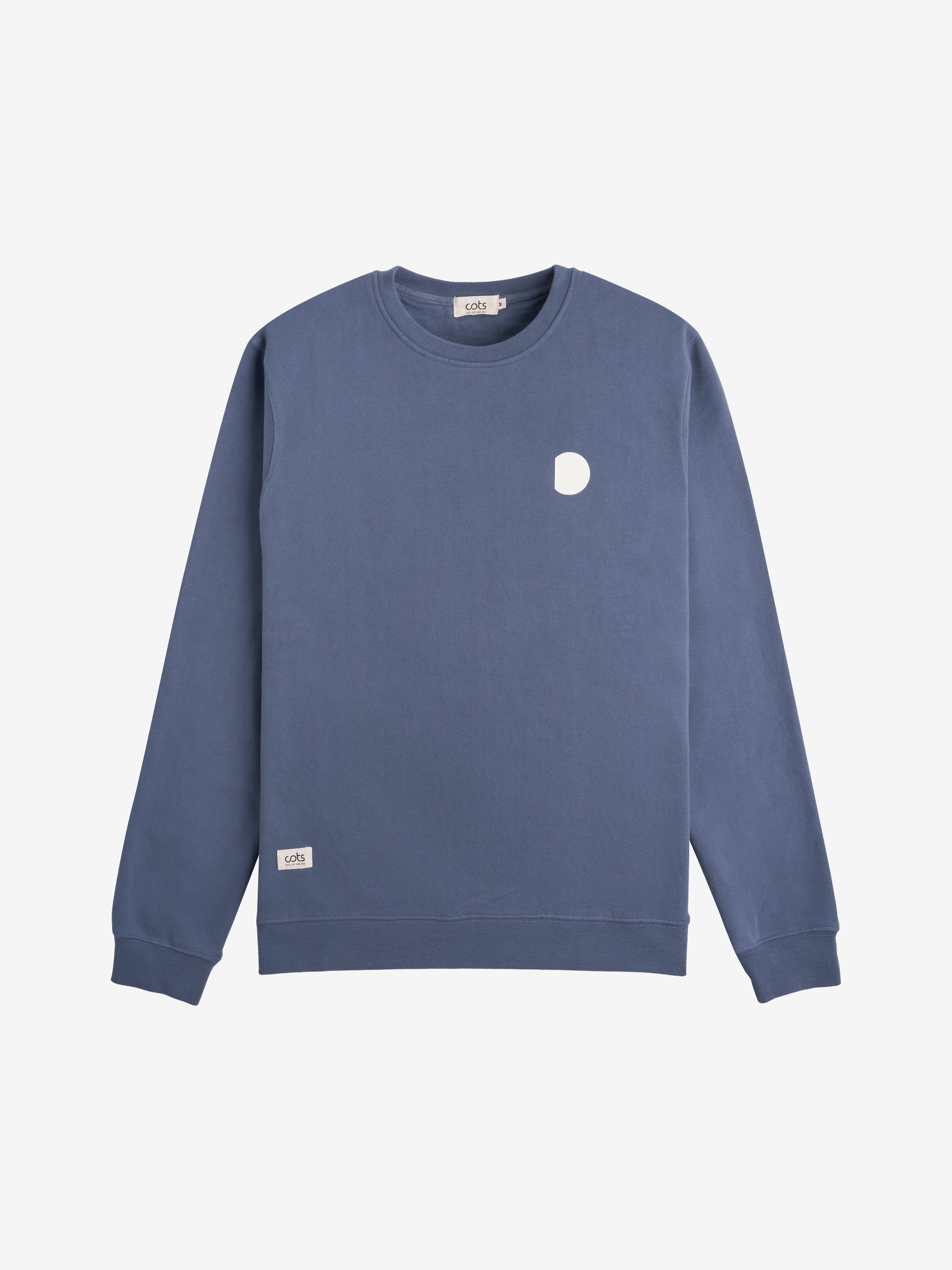 LIGNES Sweat medium blue