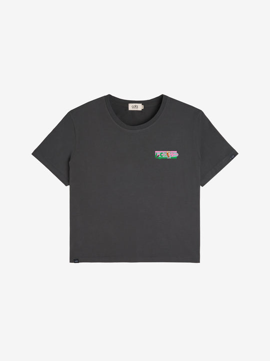 MAMIE MOTEL T-shirt anthracite femme
