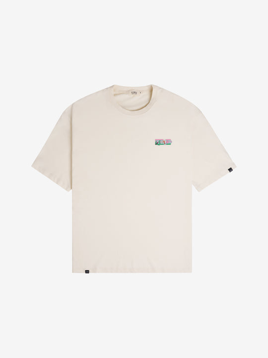 MAMIE MOTEL BOXY T-shirt beige
