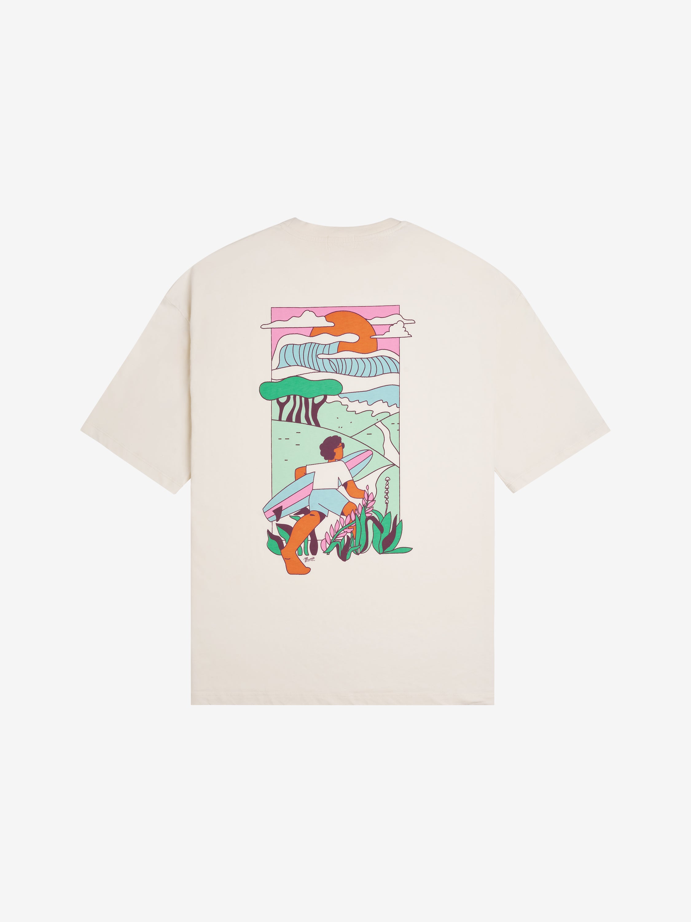 MAMIE MOTEL BOXY T-shirt beige