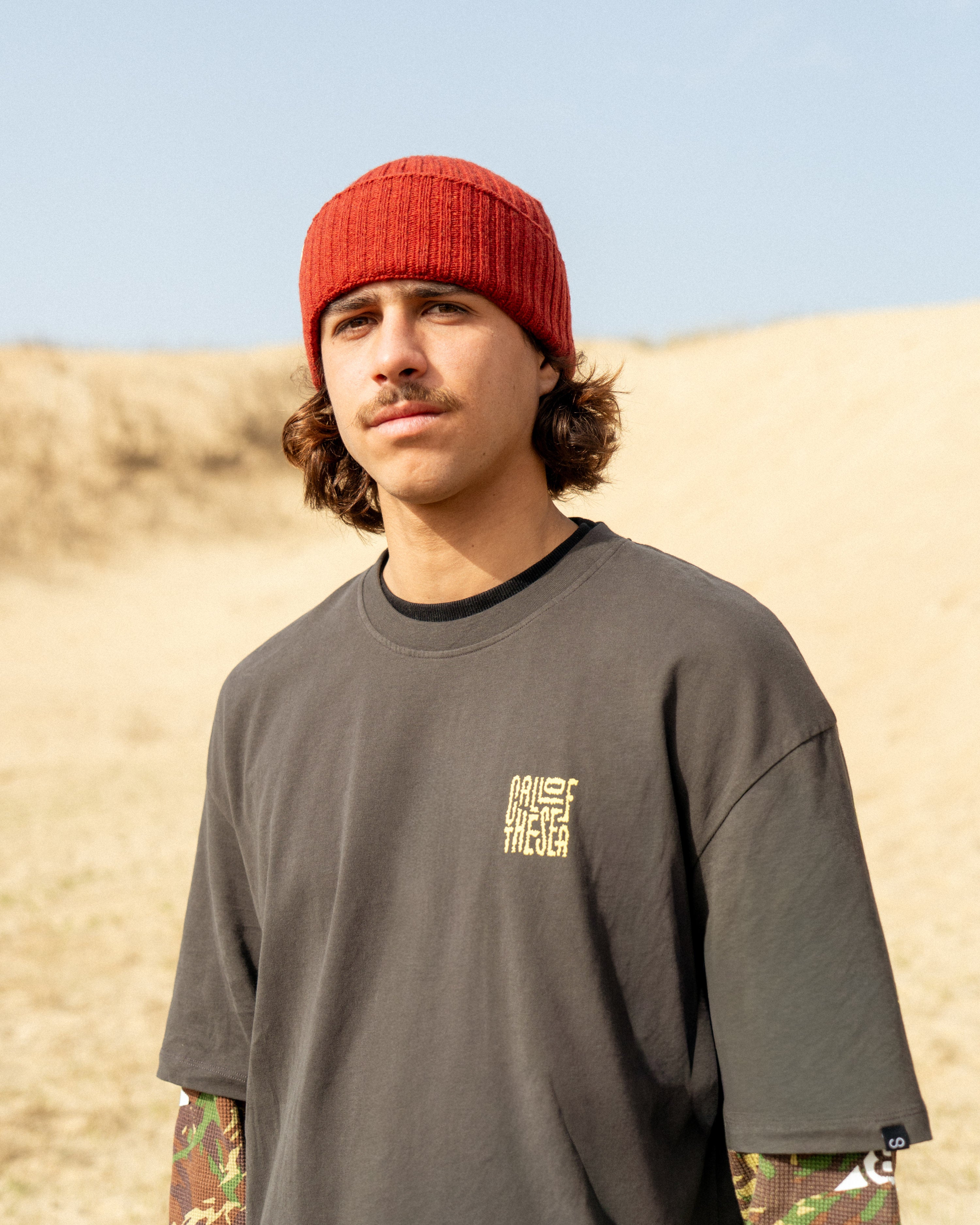 BOXY RETRO T-shirt anthracite