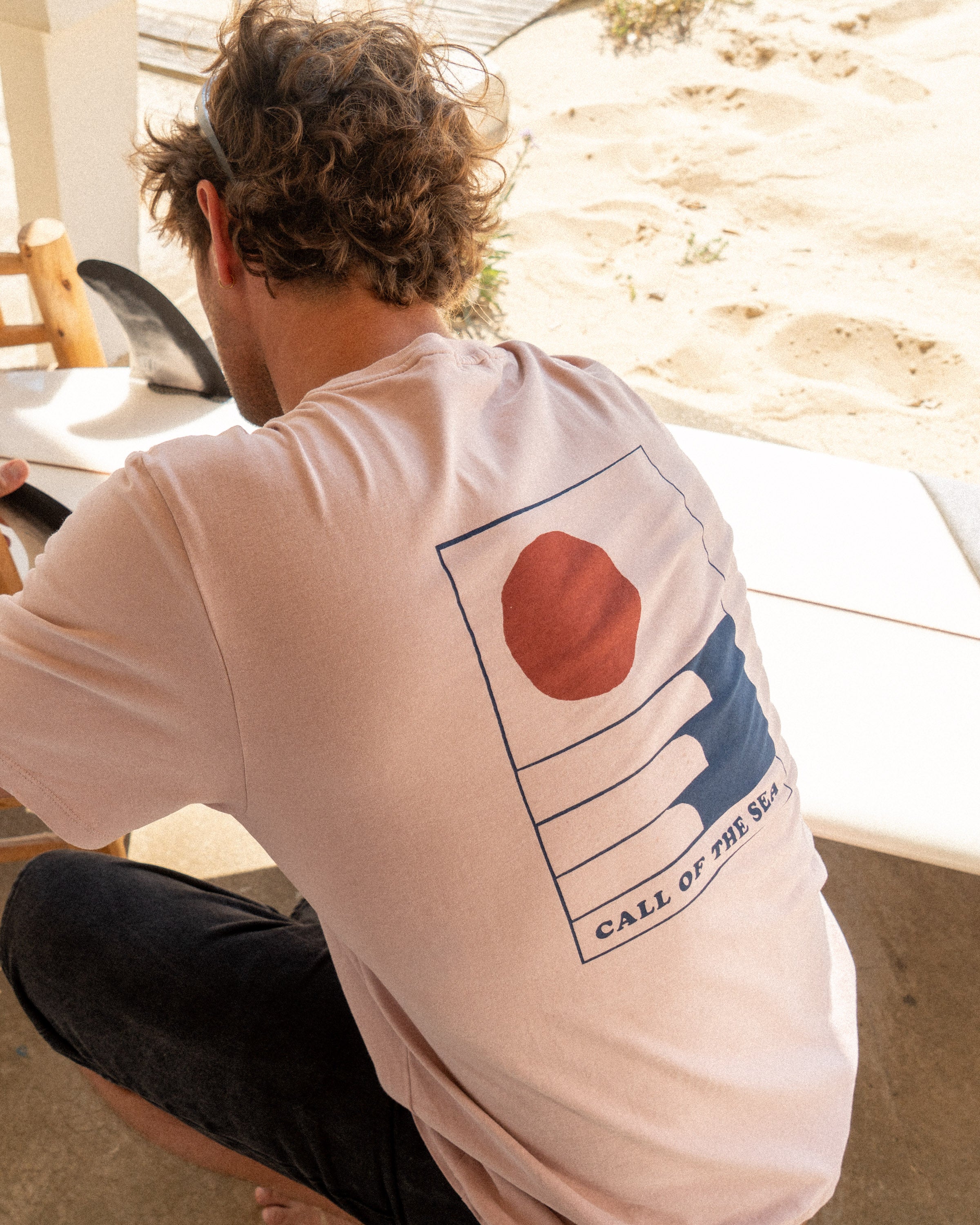 HORIZON T-shirt rose